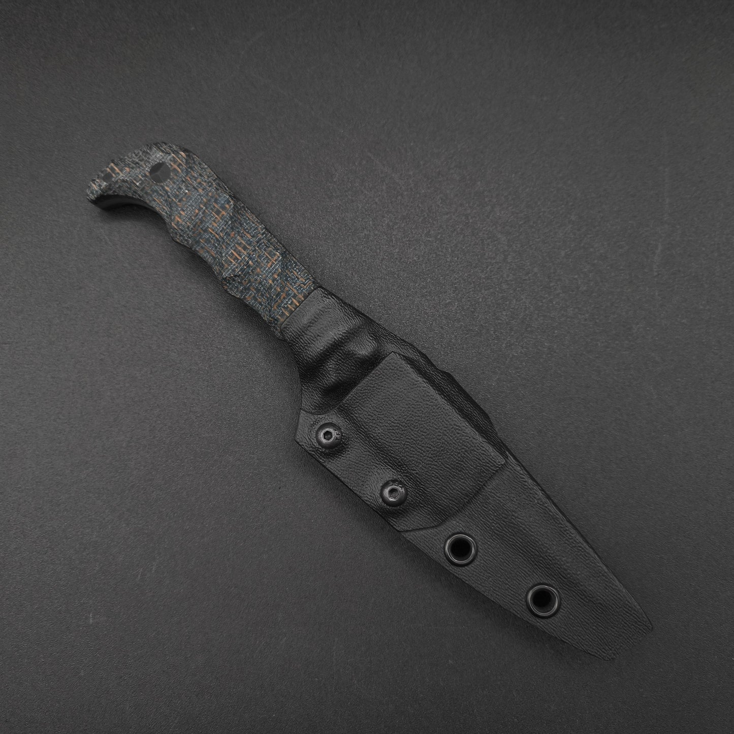 Half Face Blades Senator Kamari Burlap Micarta 3