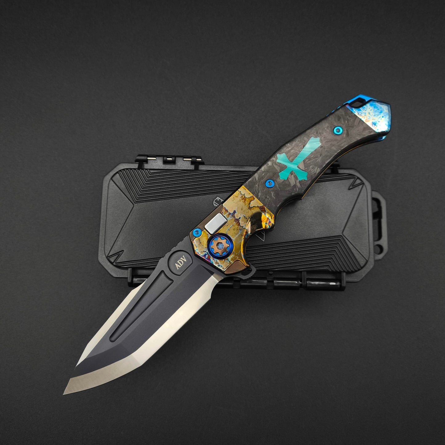 ADV Ronin Acid Rain, Carbon Fiber with Teel Cross 1