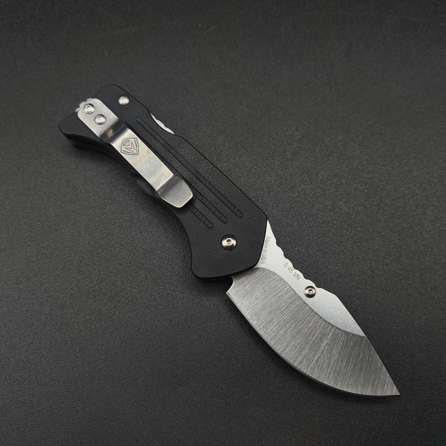 Medford 1881 Lombard Drop Point Black