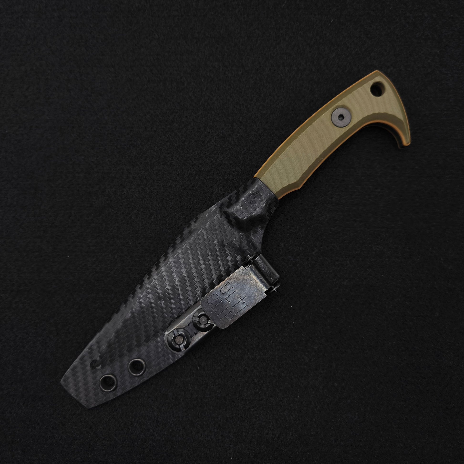 Half Face Blades Special K HFB-X-KBD Collab - OD Green Over Coyote G10 4