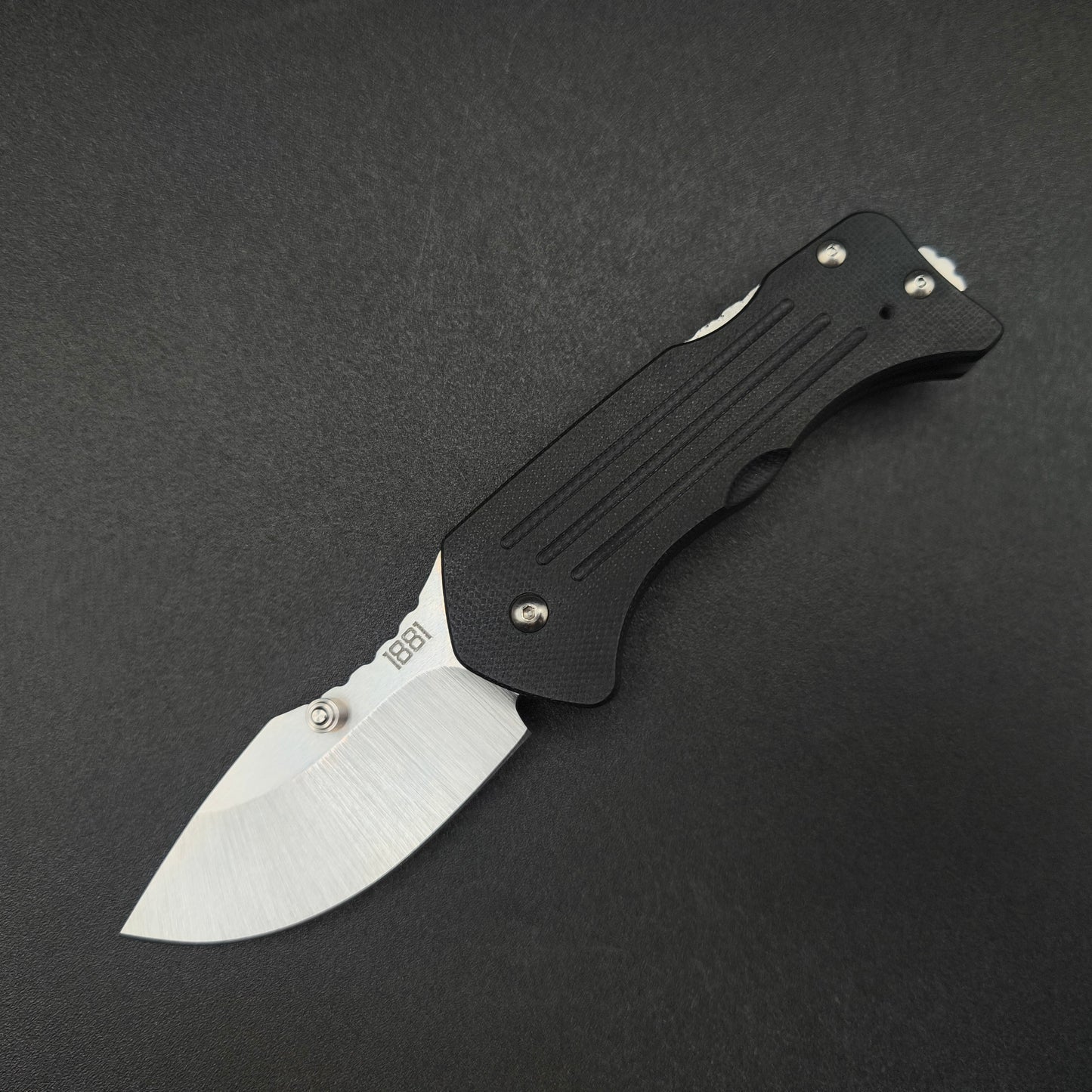 Medford 1881 Lombard Drop Point Black