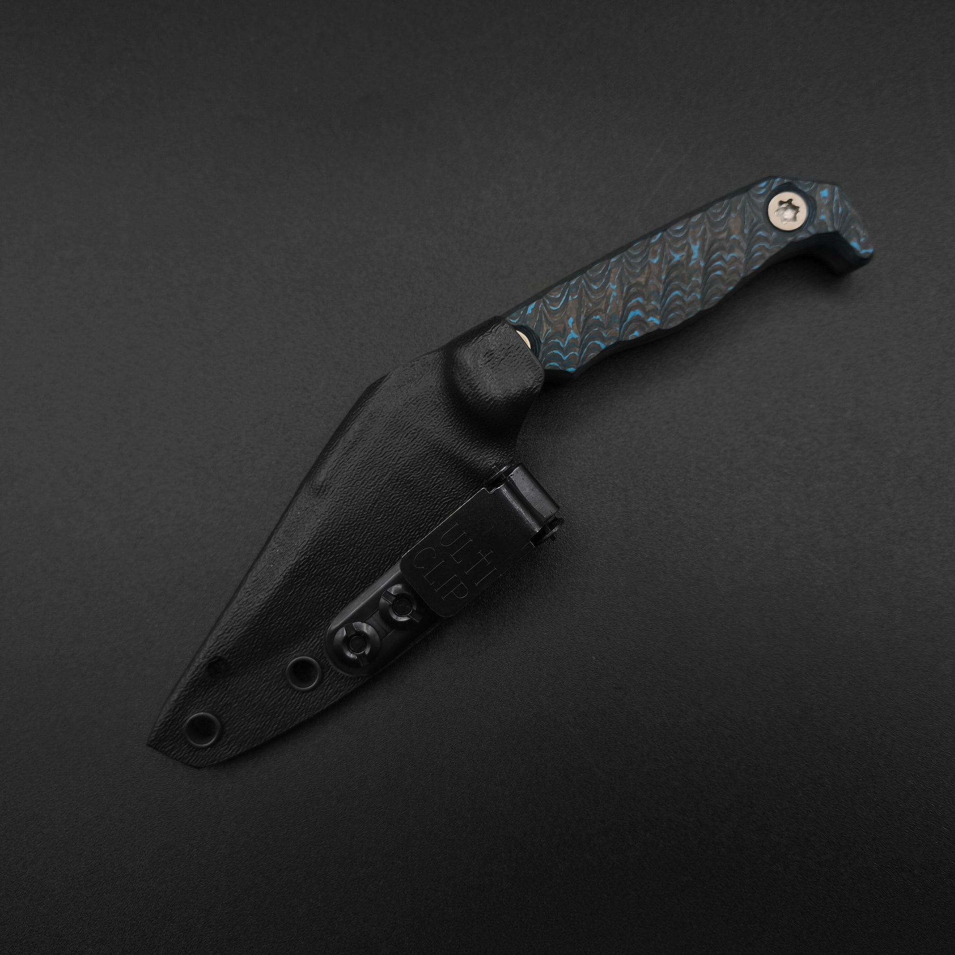 Half Face Blades Custom EDC Artic Storm Carbon Fiber 4