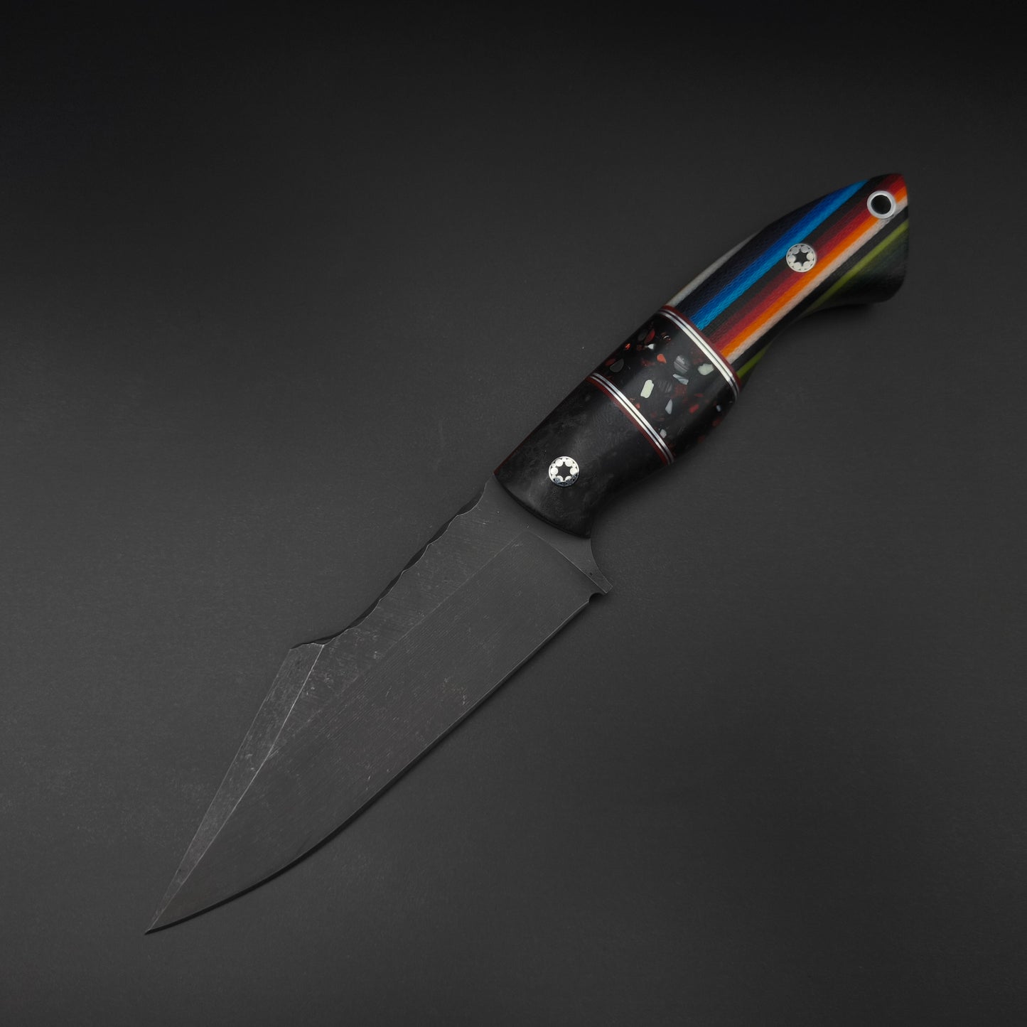 Half Face Blades Widow Maker Dyed Redwood, Fordite Chunk, Mexican Blanket G-Carta 2