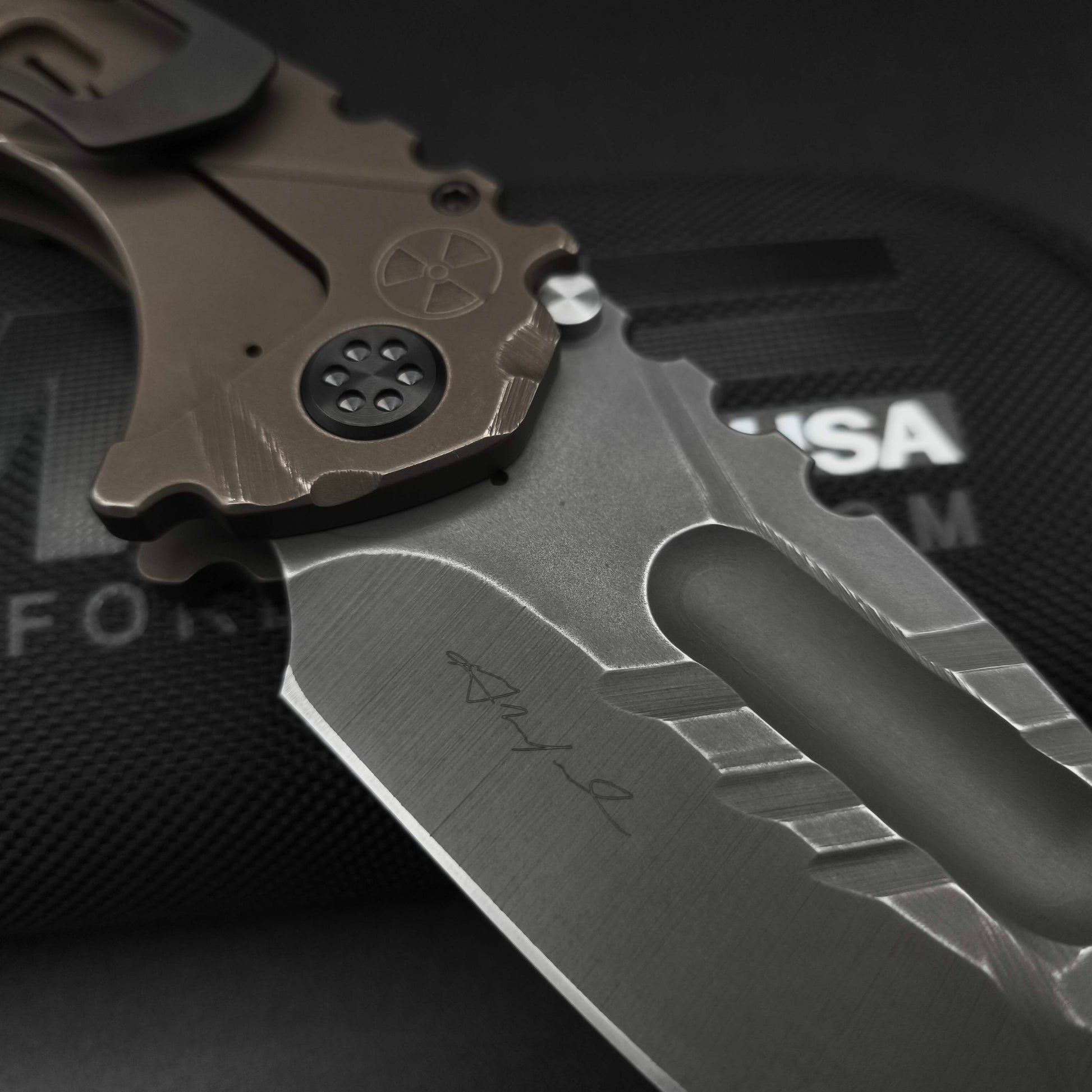 Medford Praetorian Ti, Fallout Finish RESTRICTED AREA *Greg Medford Limited Edition* 3