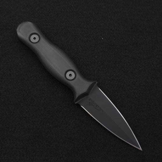 Half Face Blades Pulse Checker Black G10, Black DLC 1