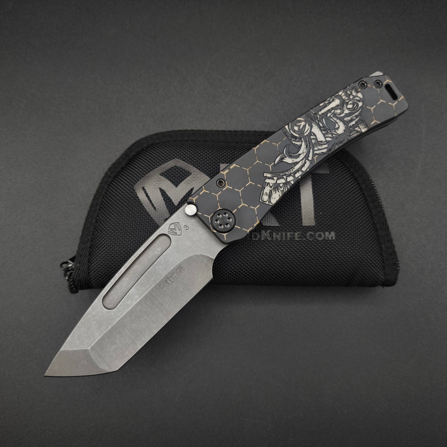 Medford Marauder H Acid Dist Tanto, Samurai Series "Samurai Armor", Limited Edition 1