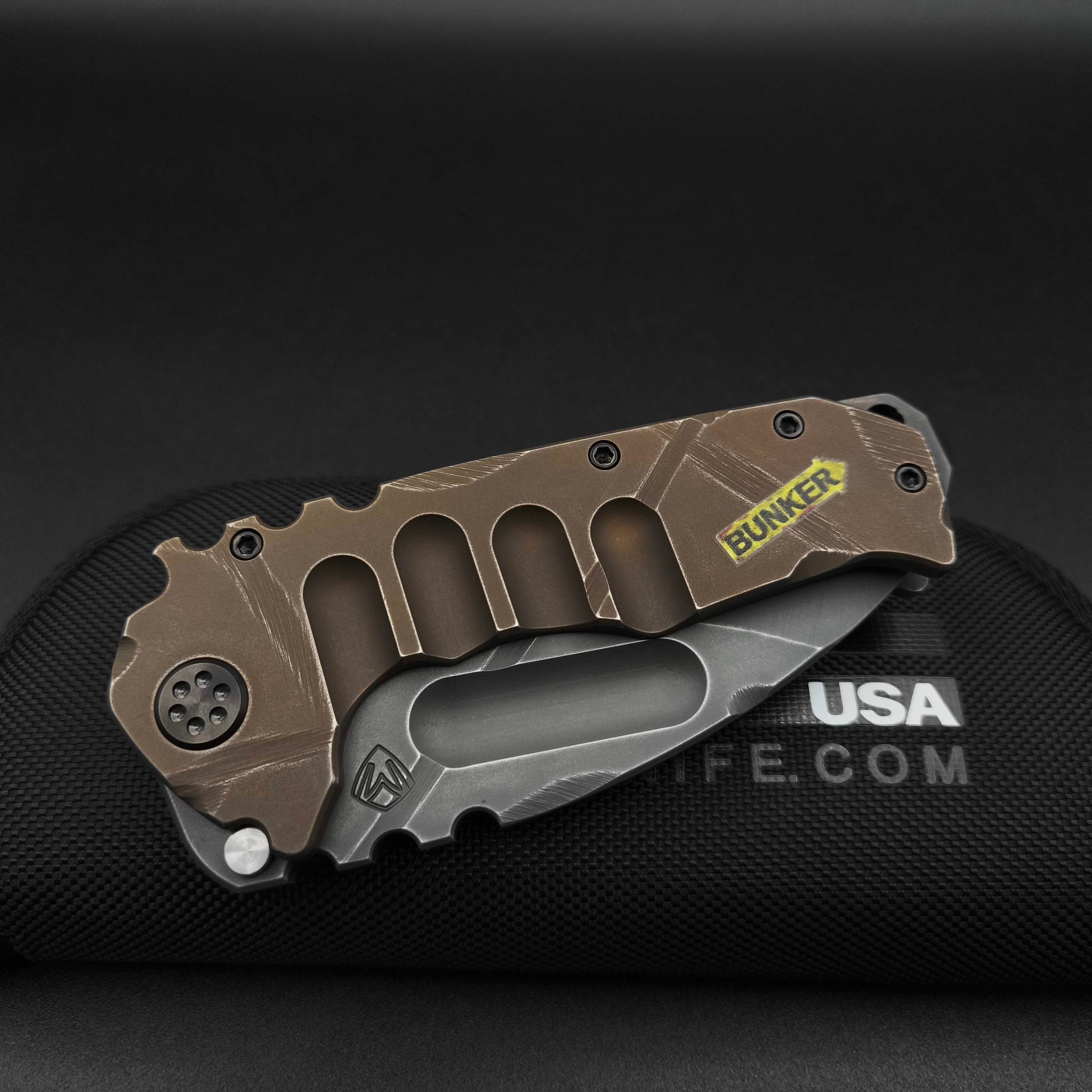 Medford Praetorian Ti, Fallout Finish BUNKER *Greg Medford Limited Edition* 6