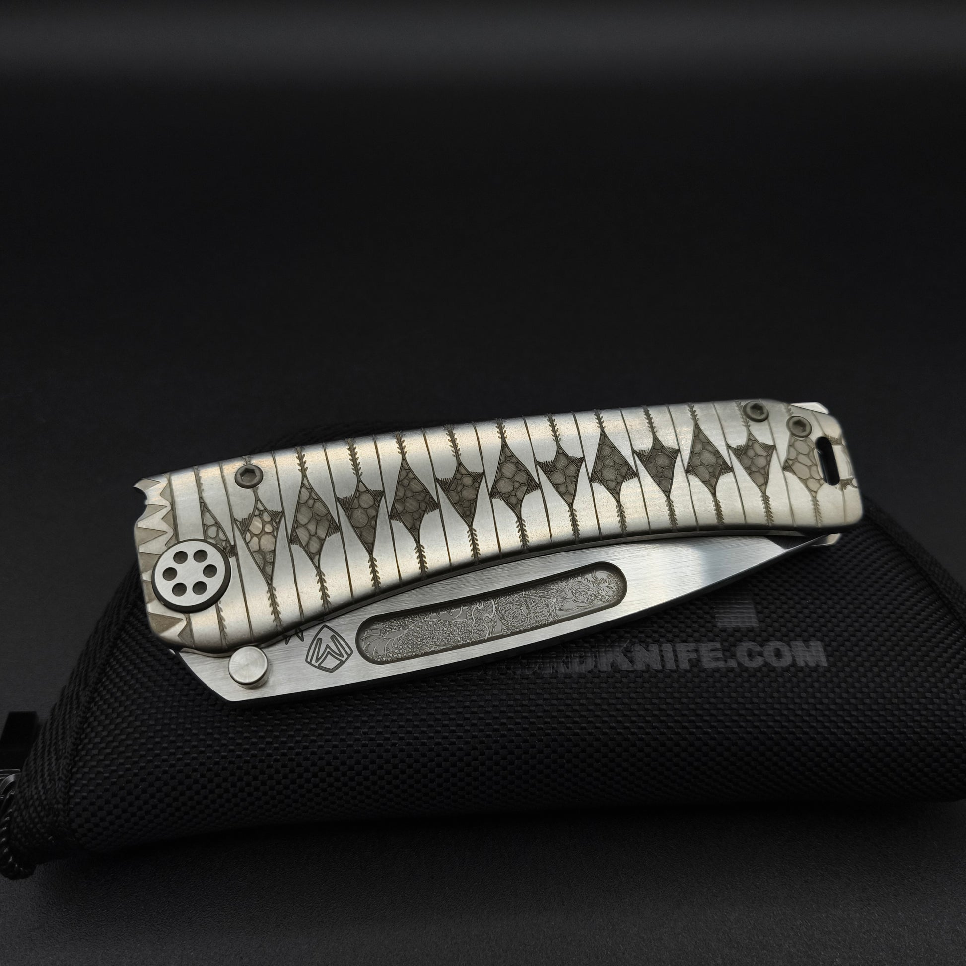 Medford Marauder H Tanto, Samurai Series, Radius "Tsumami-Maki" Wrap, MagnaCut 4