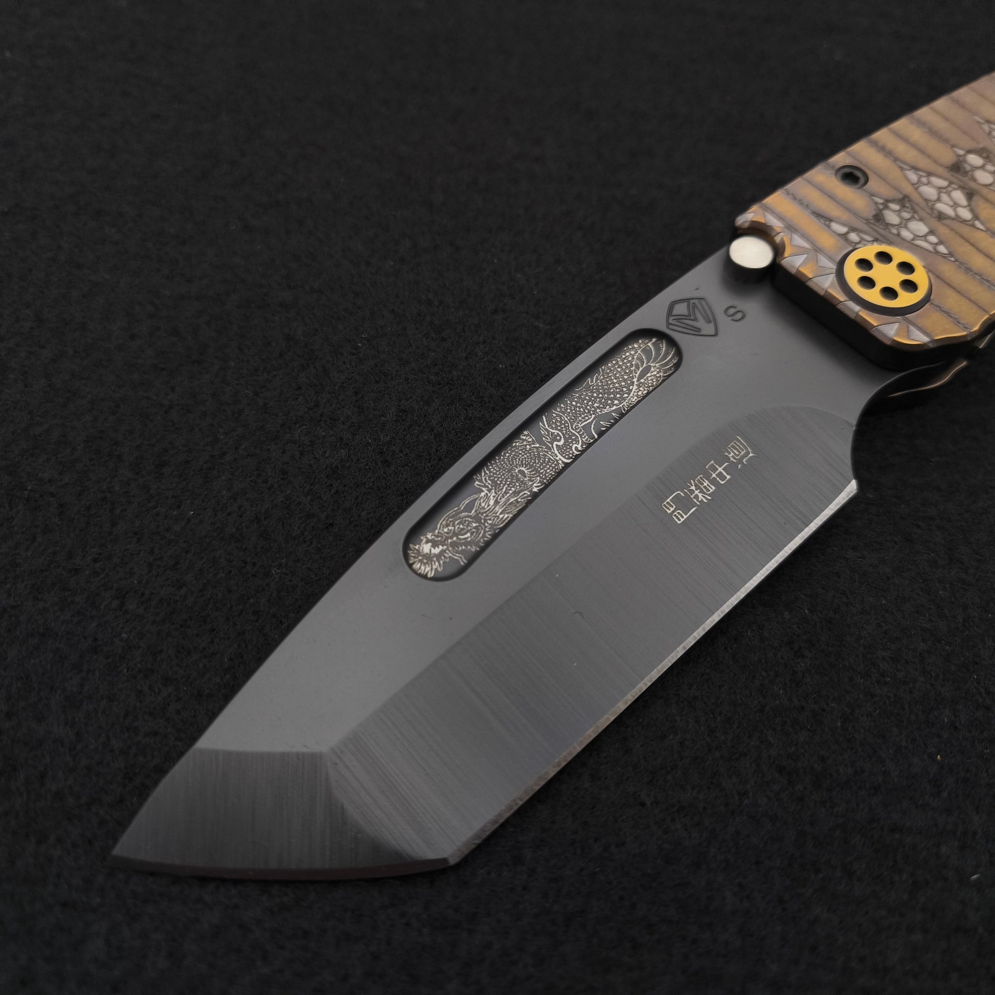 Medford Marauder H DLC Tanto, Samurai Series, "Tsumami-Maki" Wrap, Limited Edition 3