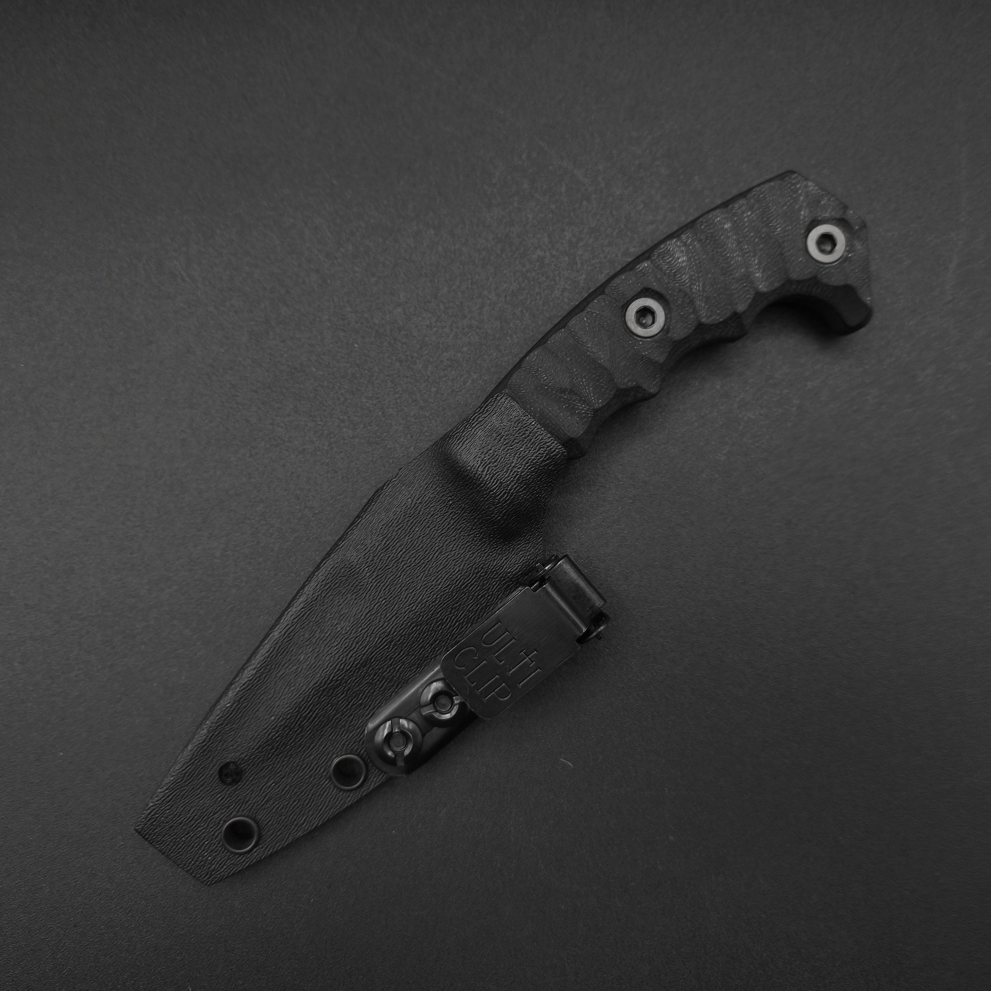 Half Face Blades HUMINT 3" Black G10 4