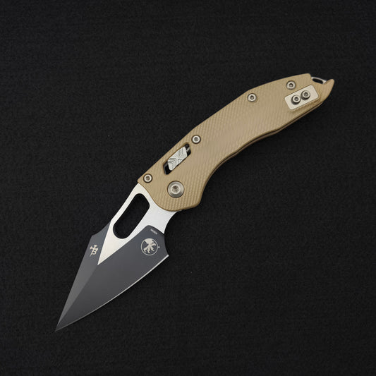 Microtech Stitch S/E Ram Lok Fluted Tan G10 M390MK 1
