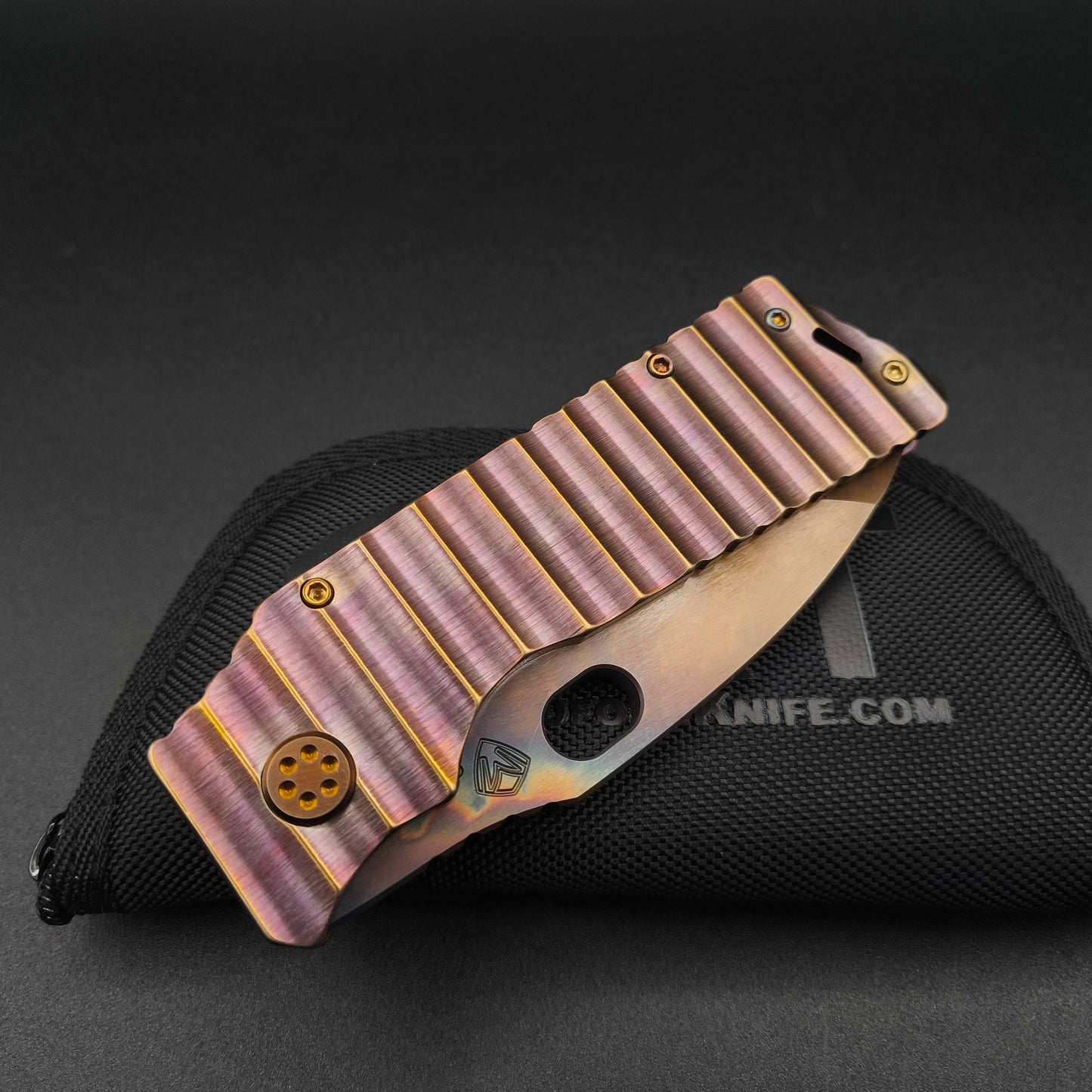 Medford Fat Daddy Vulcan, Rootbeer and Bronze Gator Belly 3