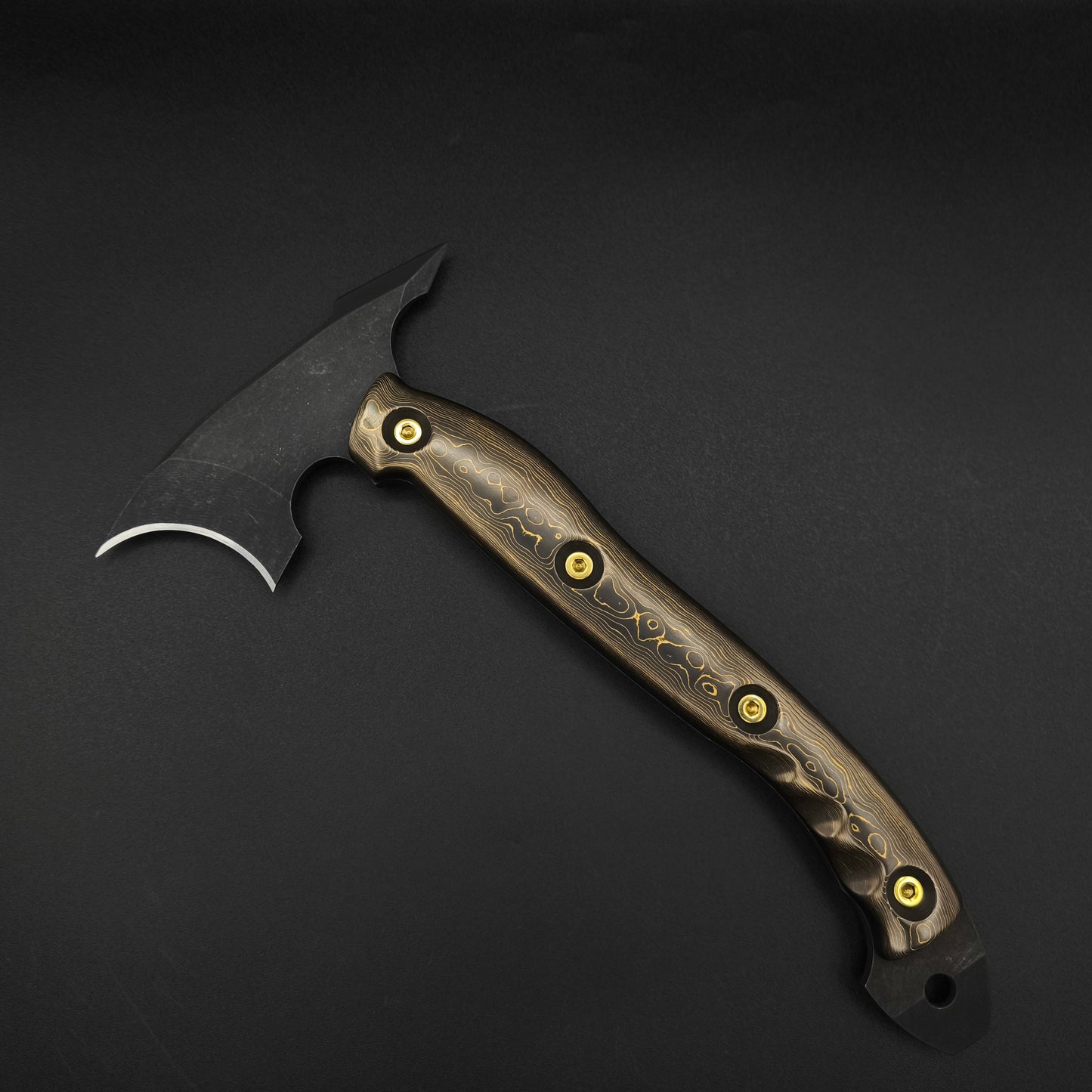 Half Face Blades Crescent Hawk Gold Camo Carbon 2