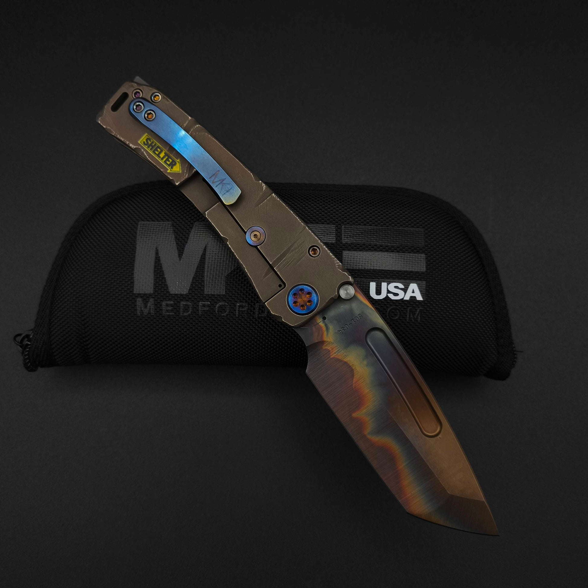 Medford Marauder H, Vulcan Tanto, Fallout Finish, Limited Edition 2