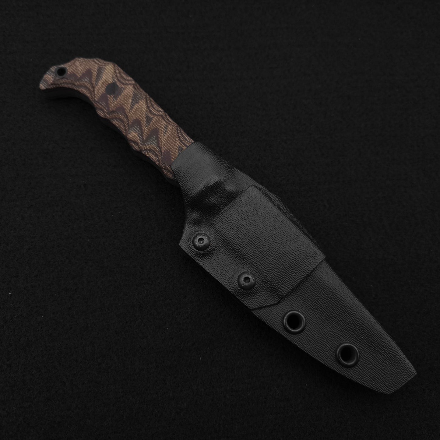 Half Face Blades Senator Deep Autumn Canvas Micarta 3