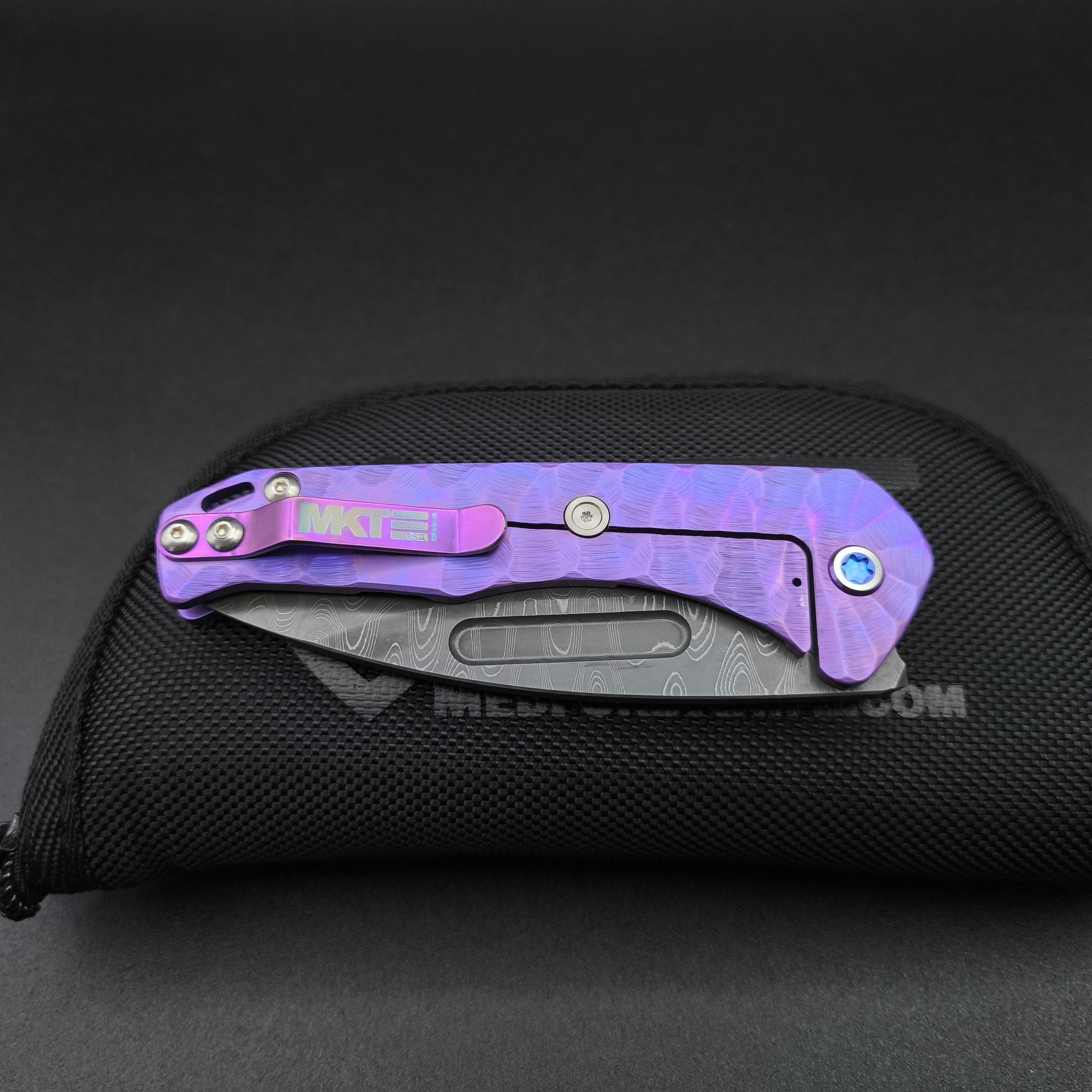 Medford Praetorian Slim Chad Nichols Damascus, Violet Predator 6