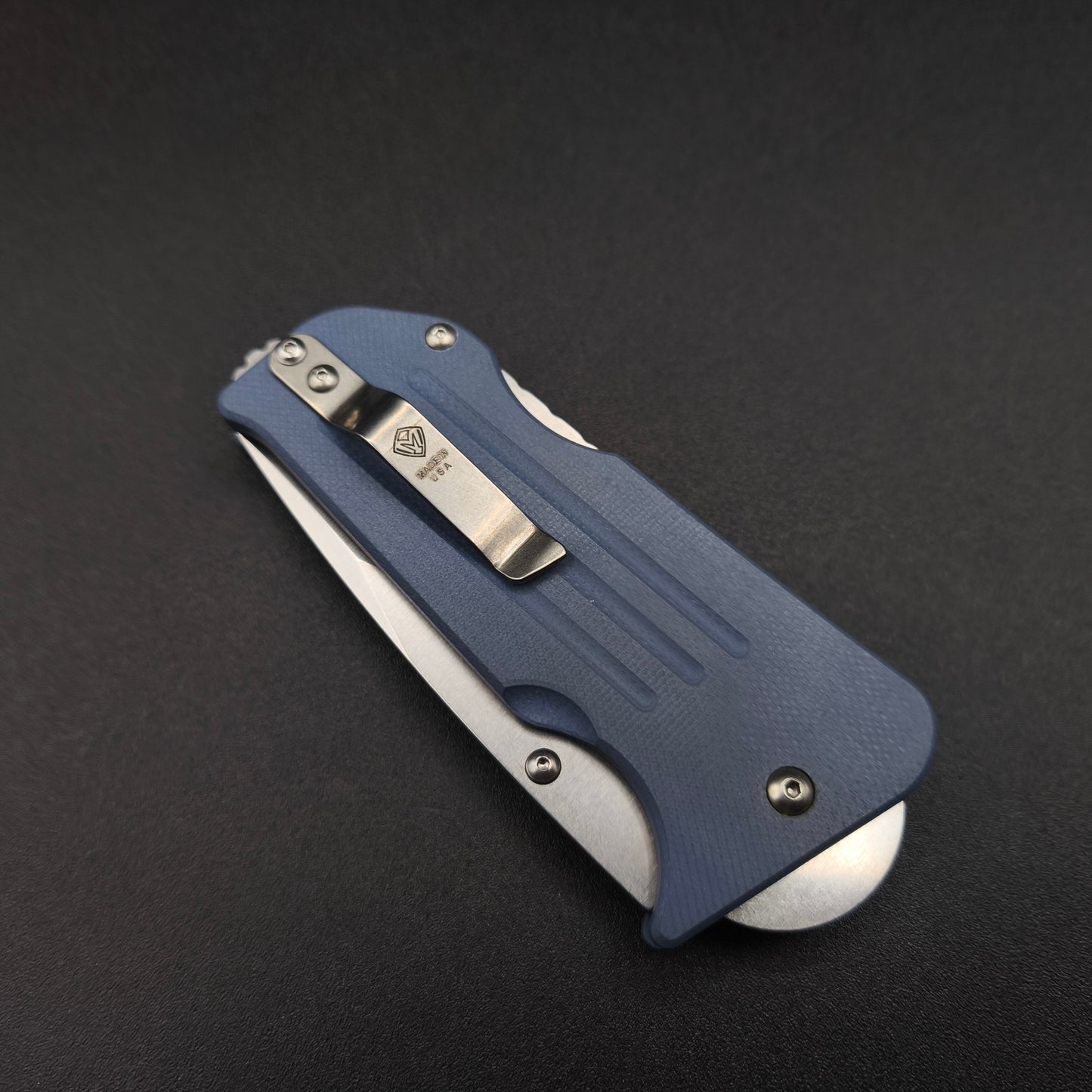 Medford 1881 Broadway Drop Point Denim Blue