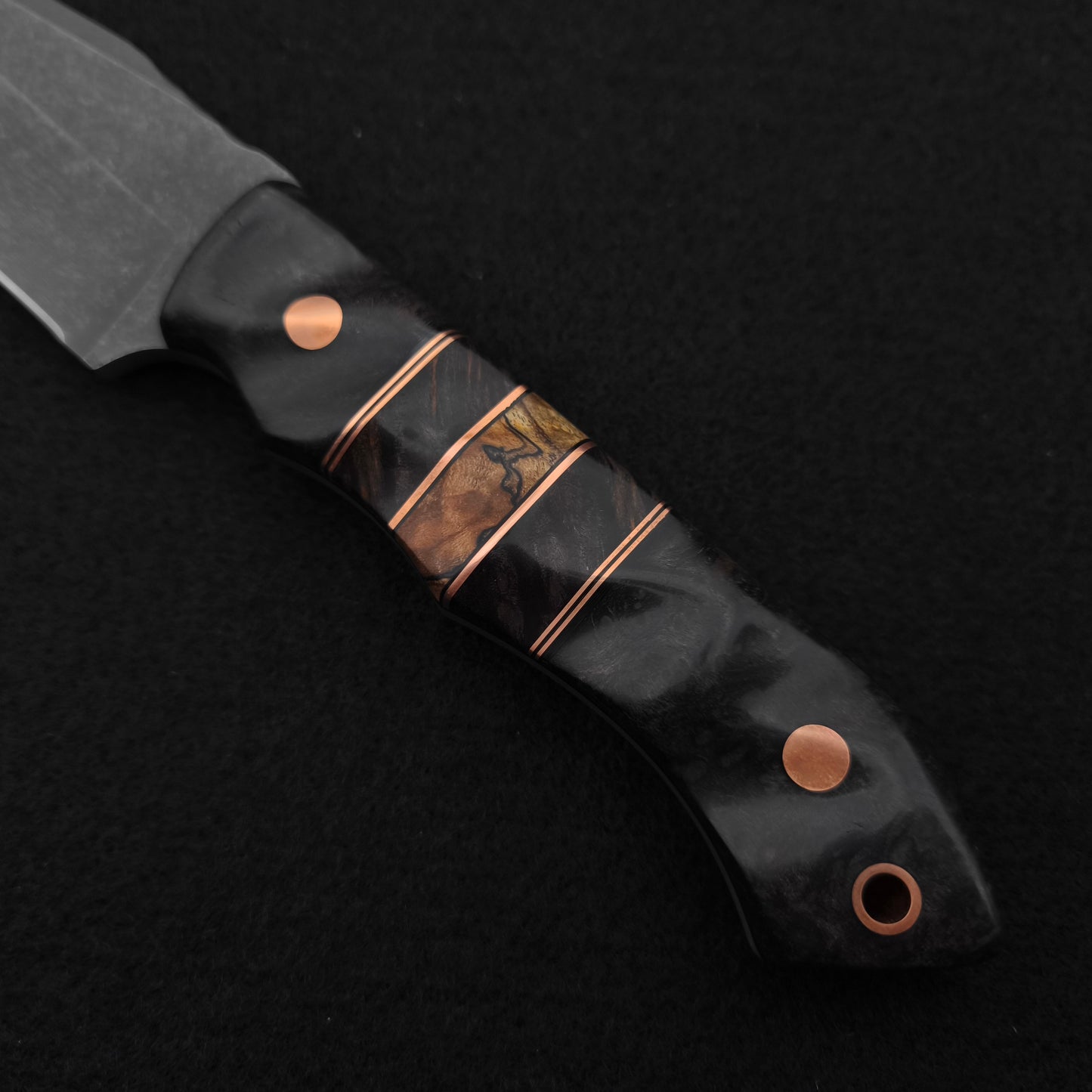 Half Face Blades Red Crow Dyed Redwood, Dyed Maple, Magnacut 4