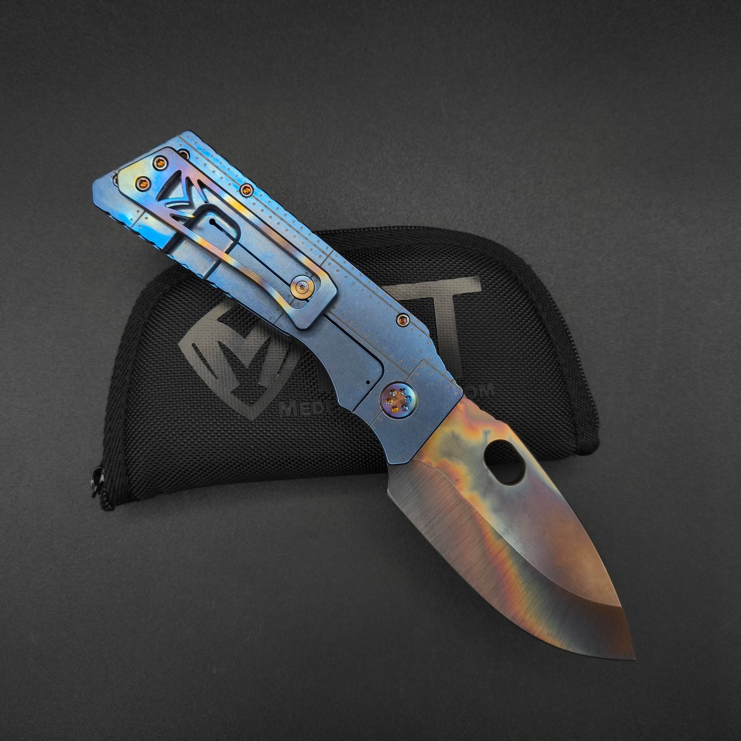 Medford Fat Daddy Vulcan, Blue Star-N-Bars Rivets 2