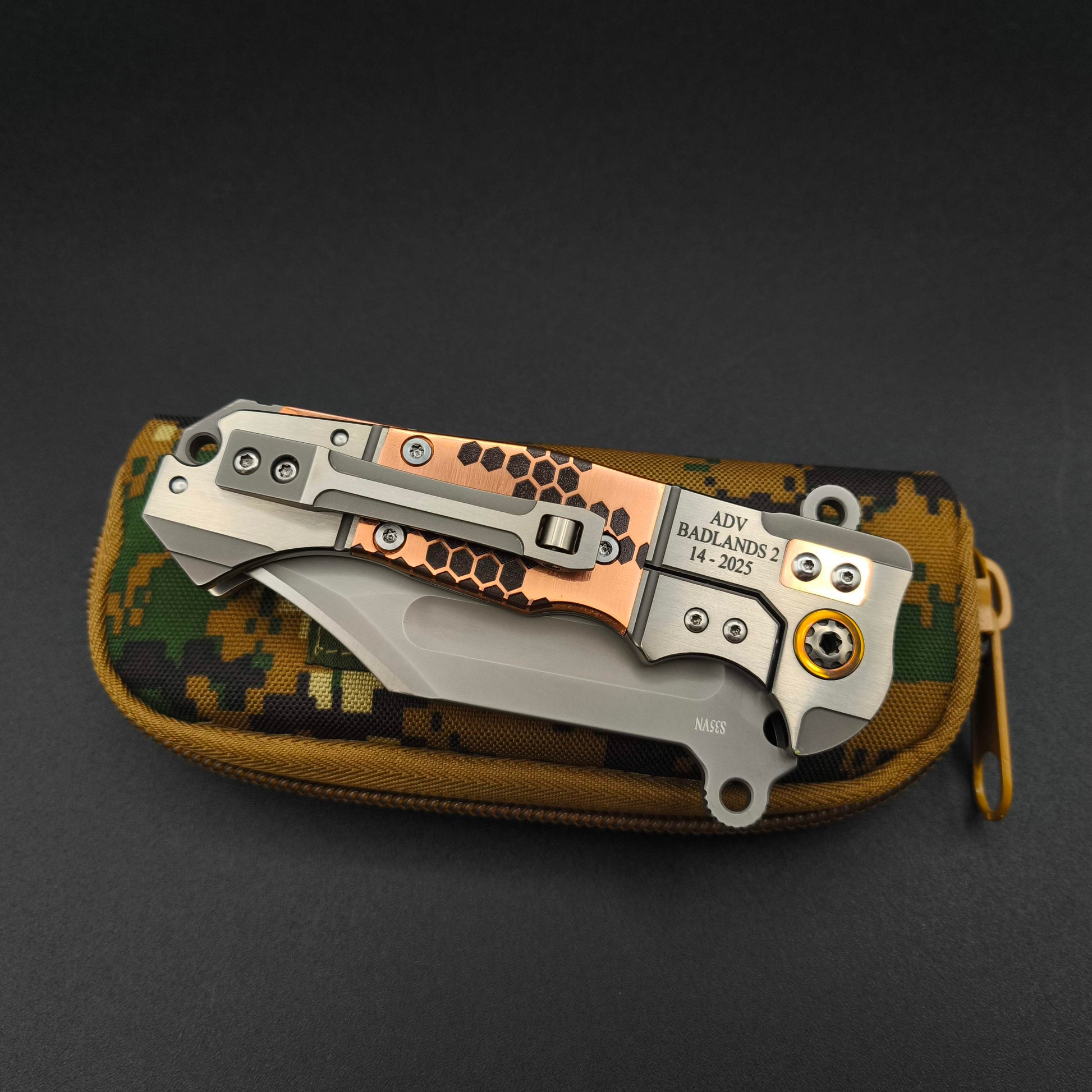 ADV Badlands Bowie Copper Honey Comb 4