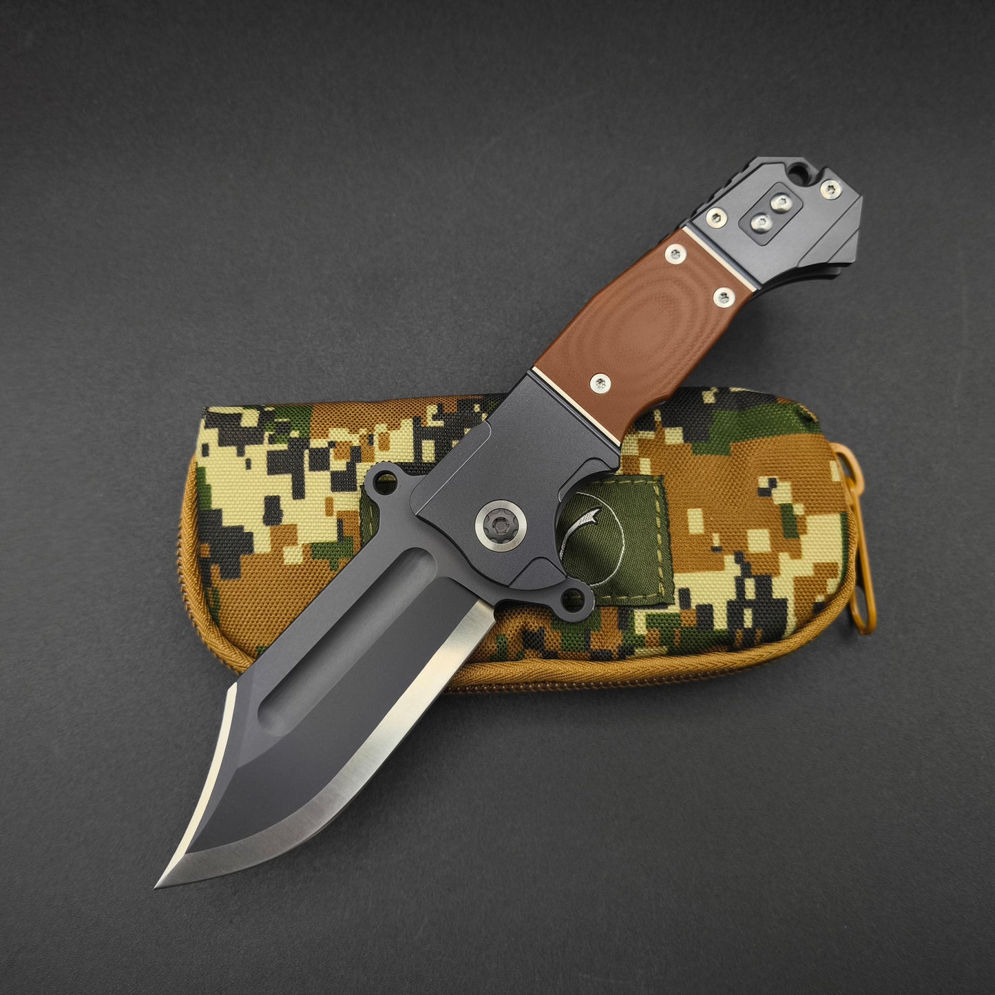 ADV Badlands Bowie Kalgard Brown G10