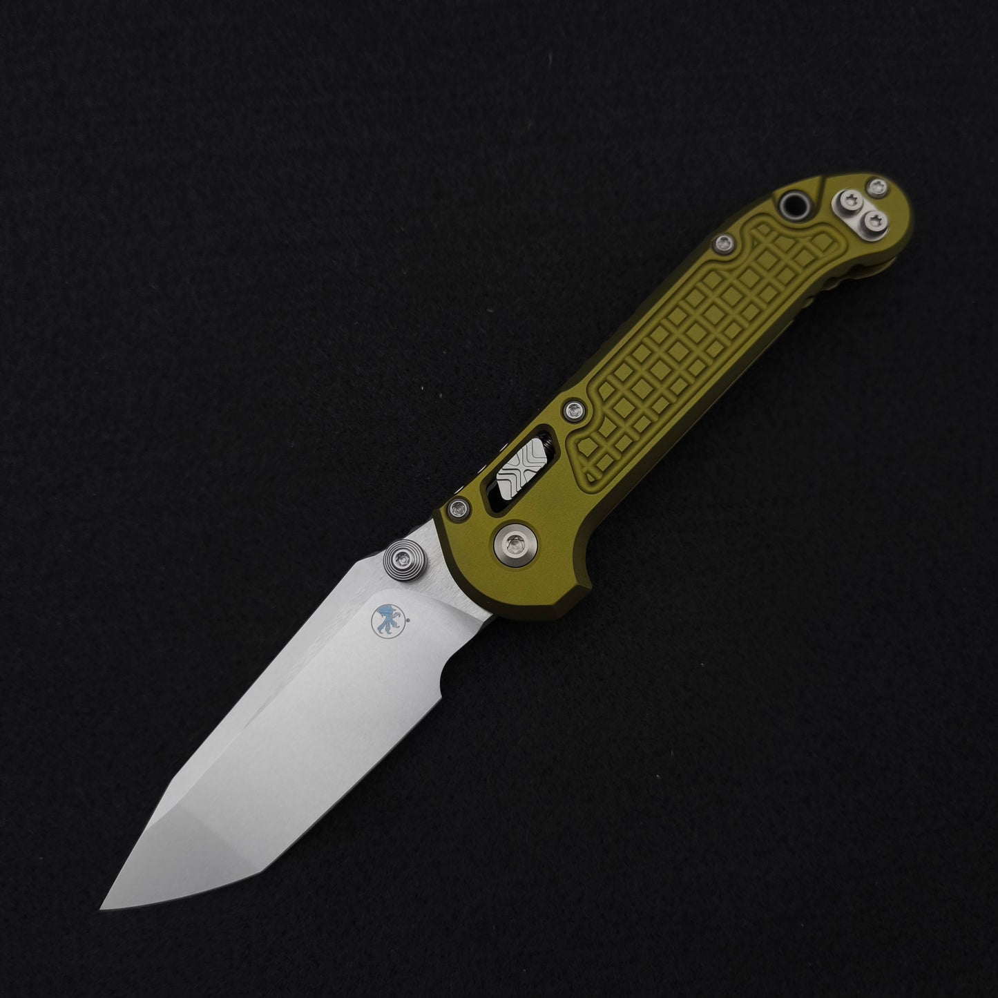 Microtech Knives L.U.D.T. RAM-LOK T/E Frag OD Green Stonewash