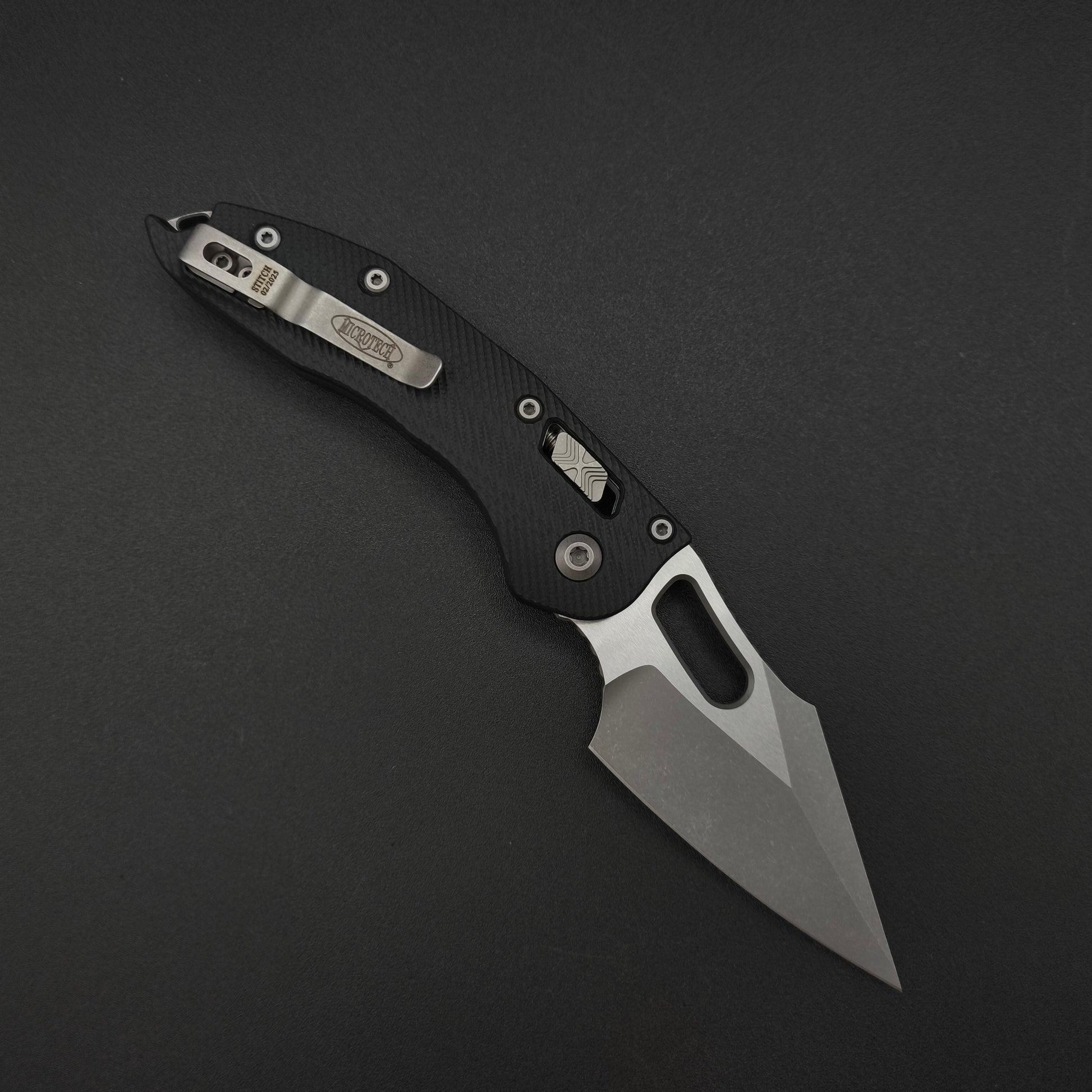Microtech Stitch S/E Ram Lok Black G10 Apo M390MK 2