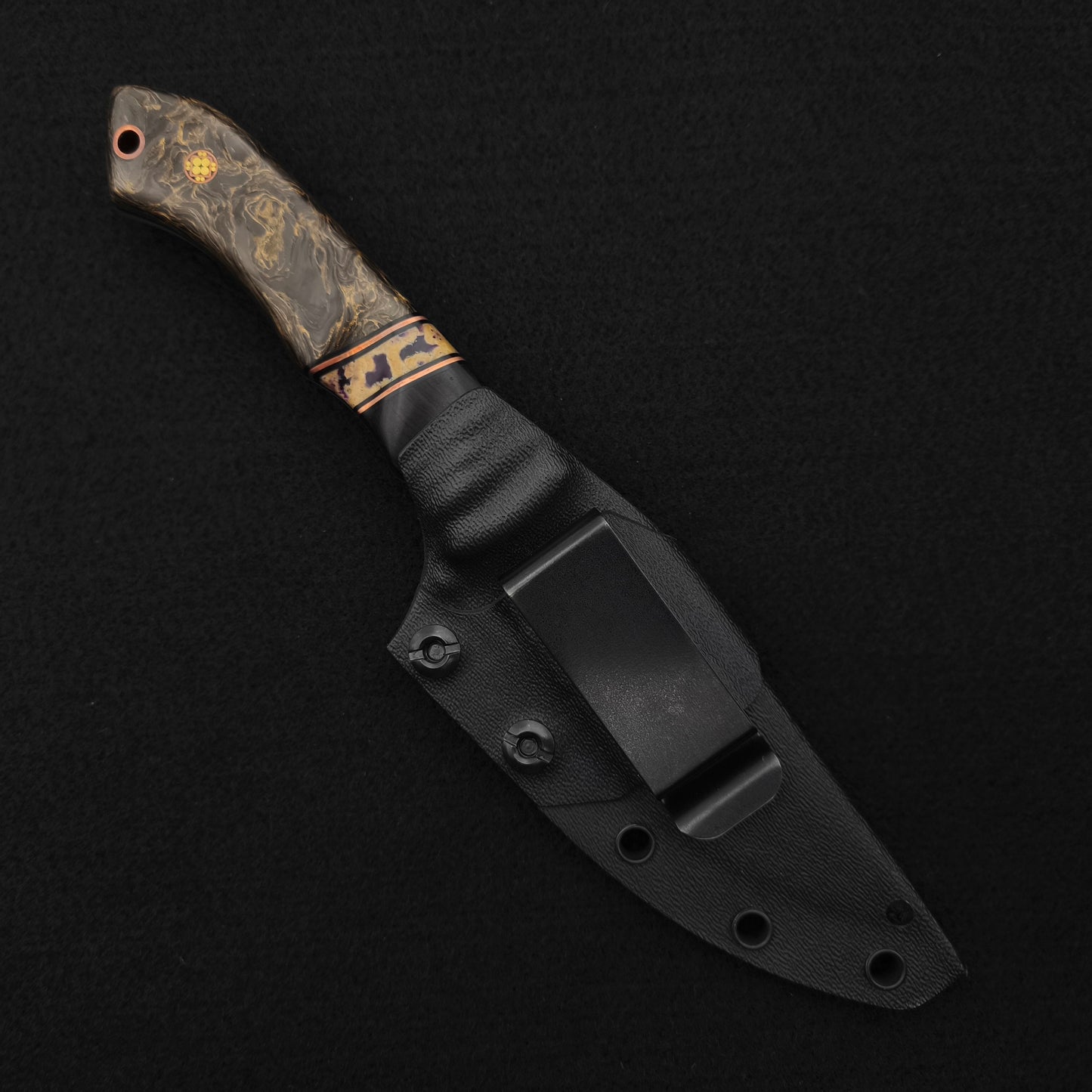 Half Face Blades Red Crow African Blackwood, Purple Calceon Split, Magnacut 5