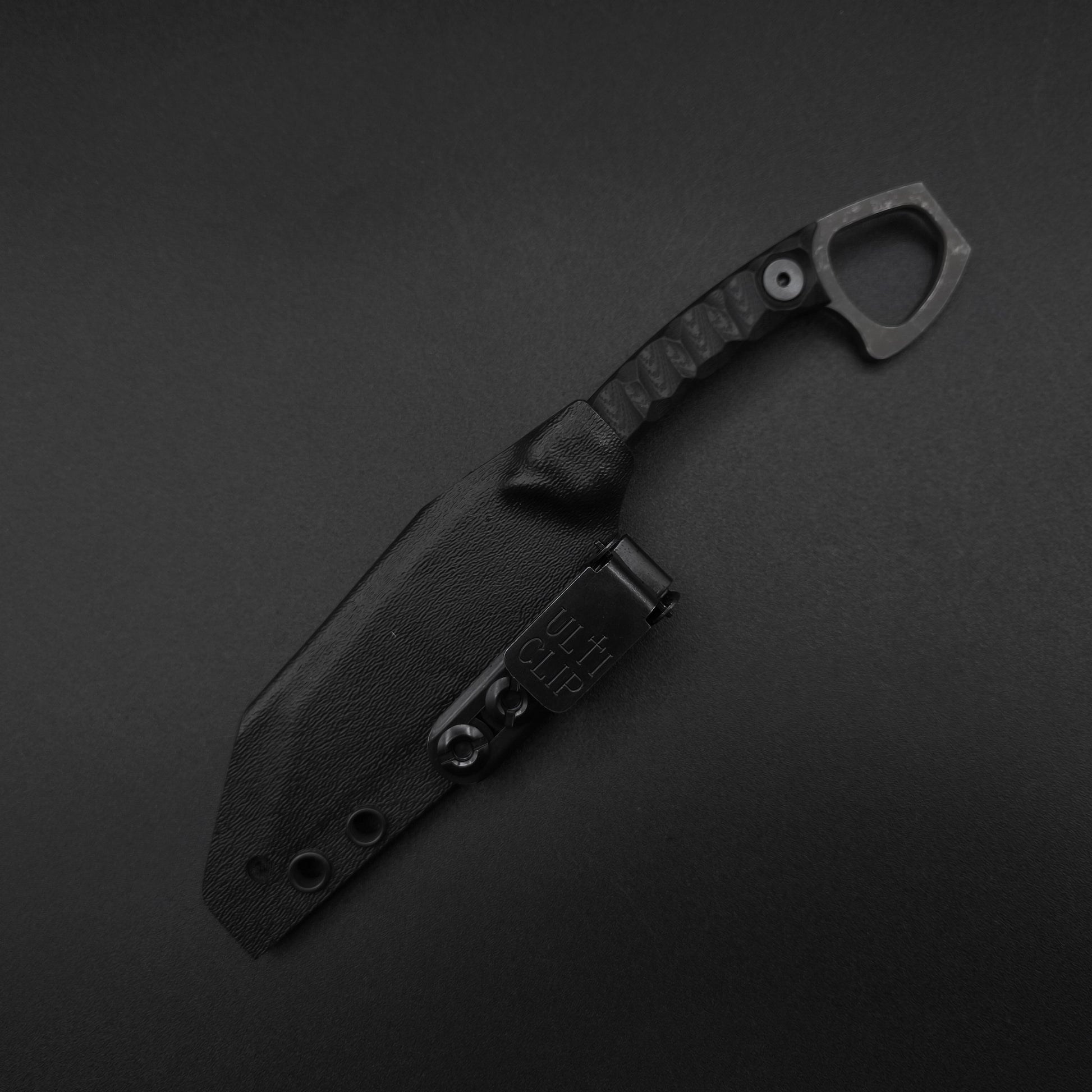 Half Face Blades SHPOS Black G10, stonewashed 4