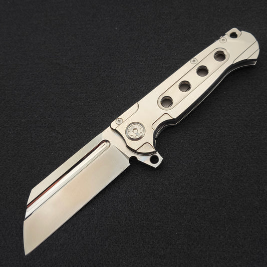 ADV Butcher Satin Titanium S35VN