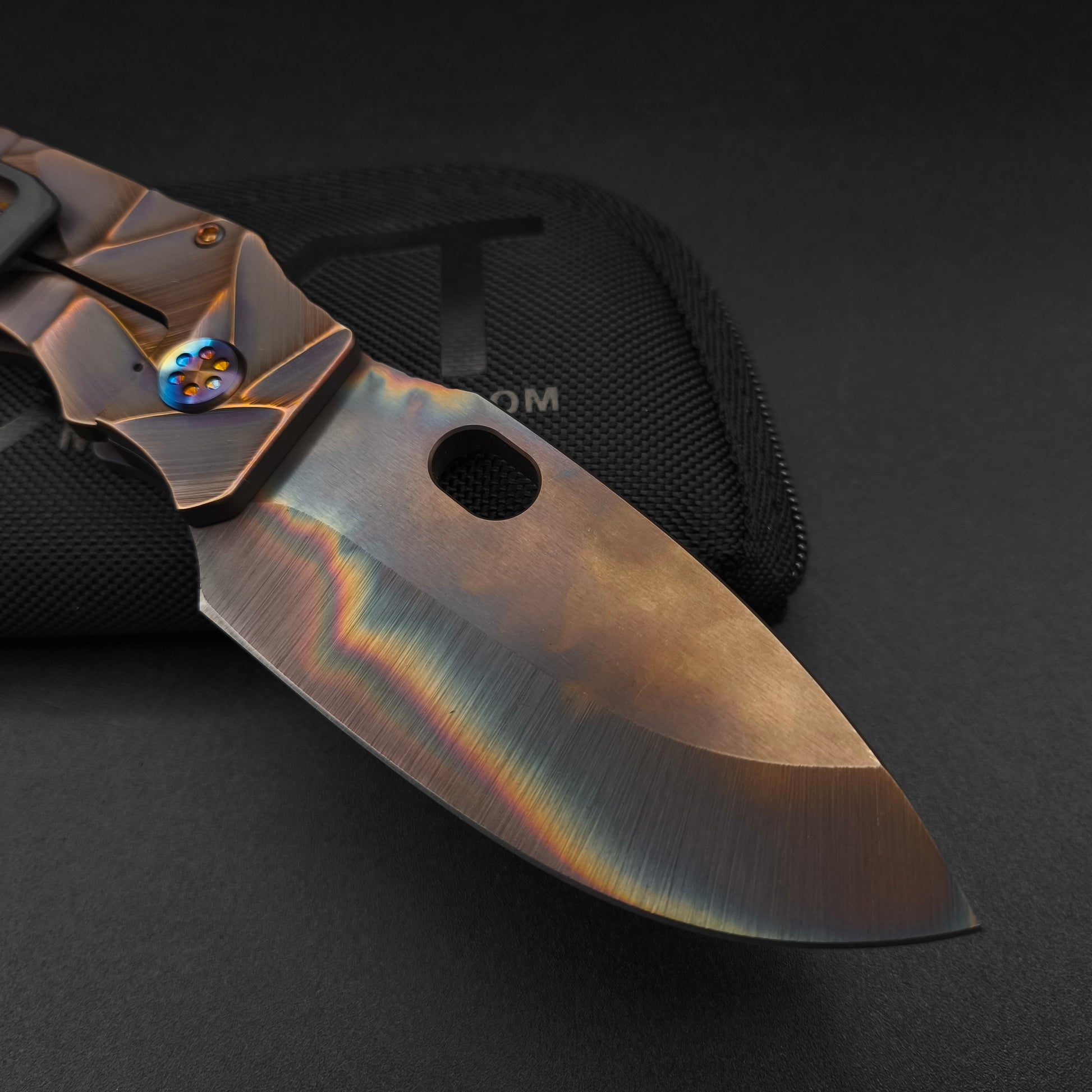 Medford Fat Daddy Vulcan, Copper Rose Stained Glass 3