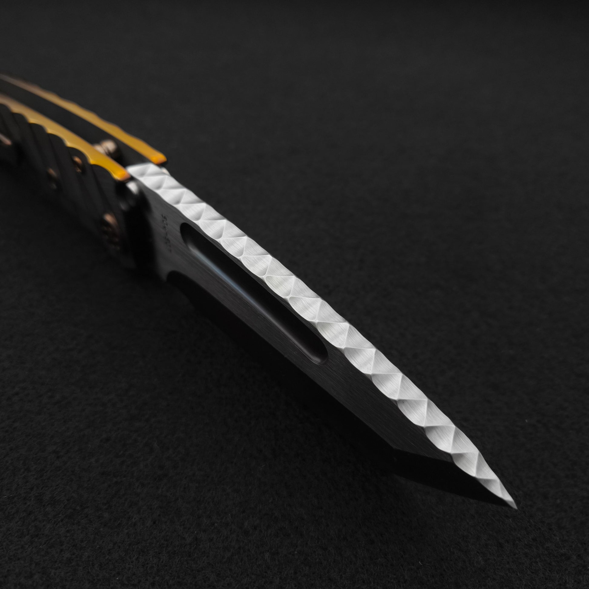 Medford Marauder, Full Size, Jimped Vulcan Tanto, CuRose Lightning 3