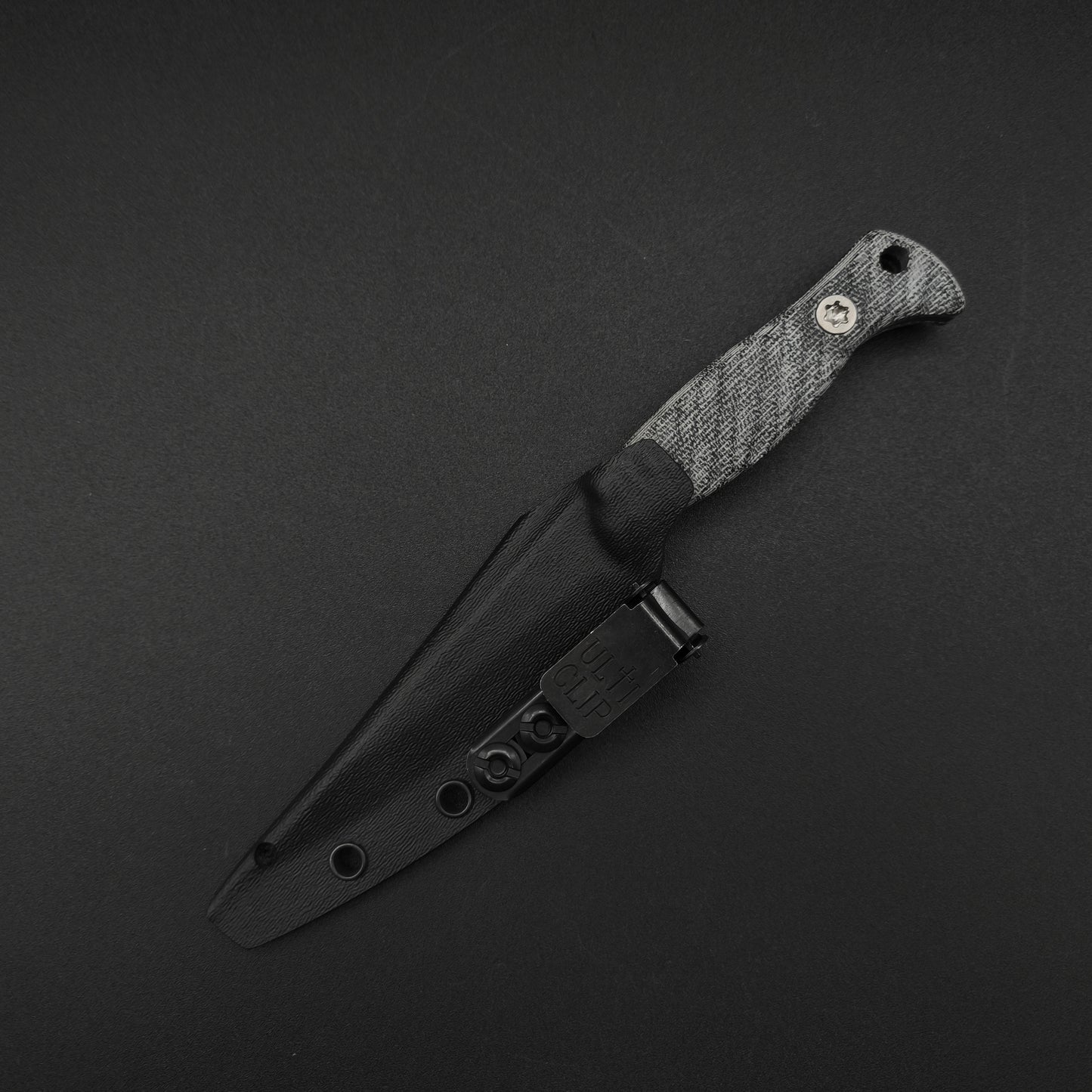Half Face Blades Congressman Black Canvas Micarta 5