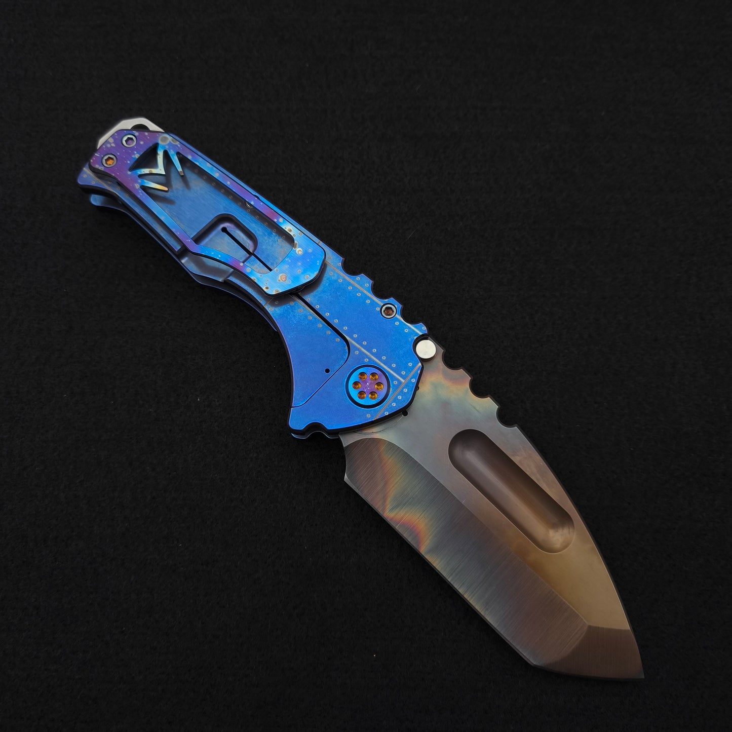 Medford Praetorian Ti Vulcan Tanto, Blue Warthog Stars and Bars 2