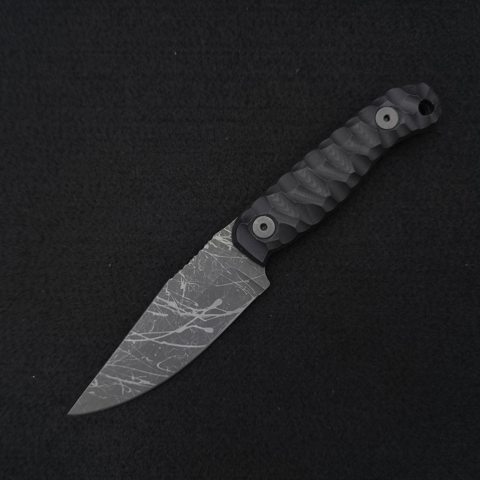 Half Face Blades Feather Light Black G10 2