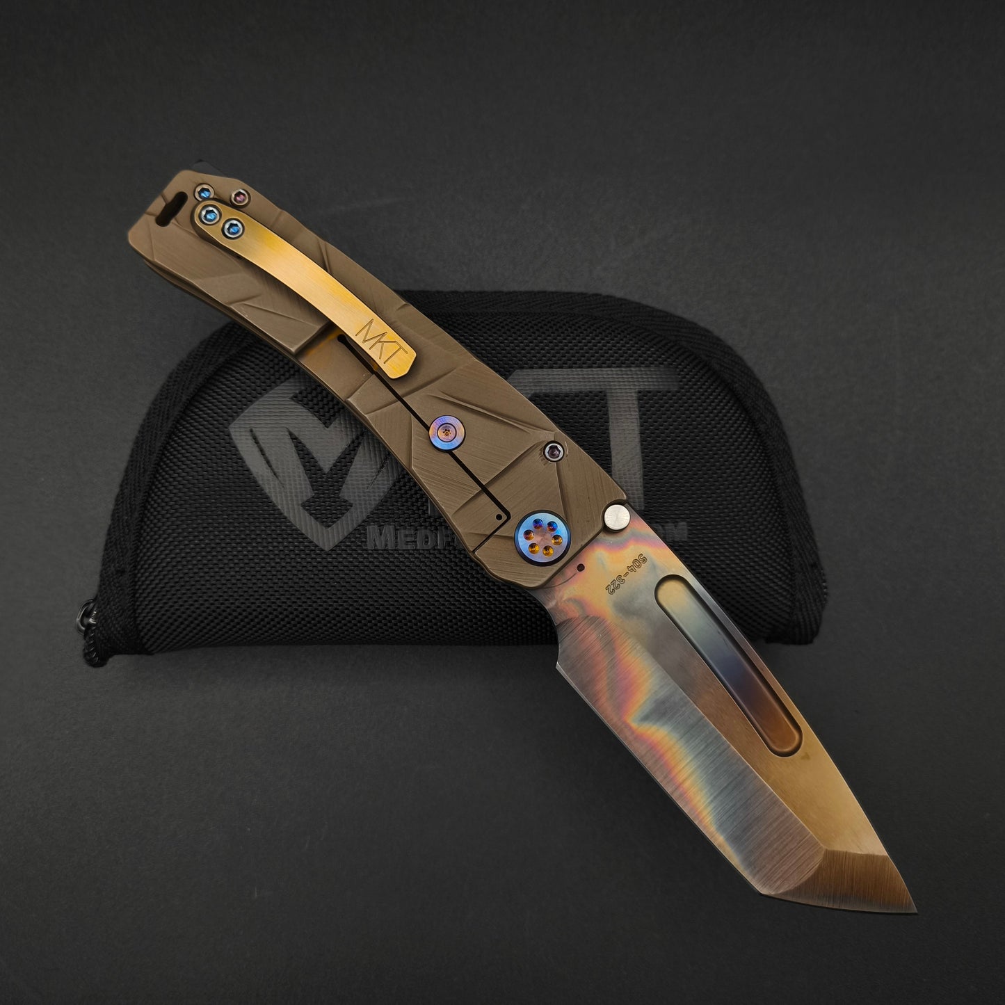 Medford Marauder H, Vulcan Tanto, Bronze Stained Glass