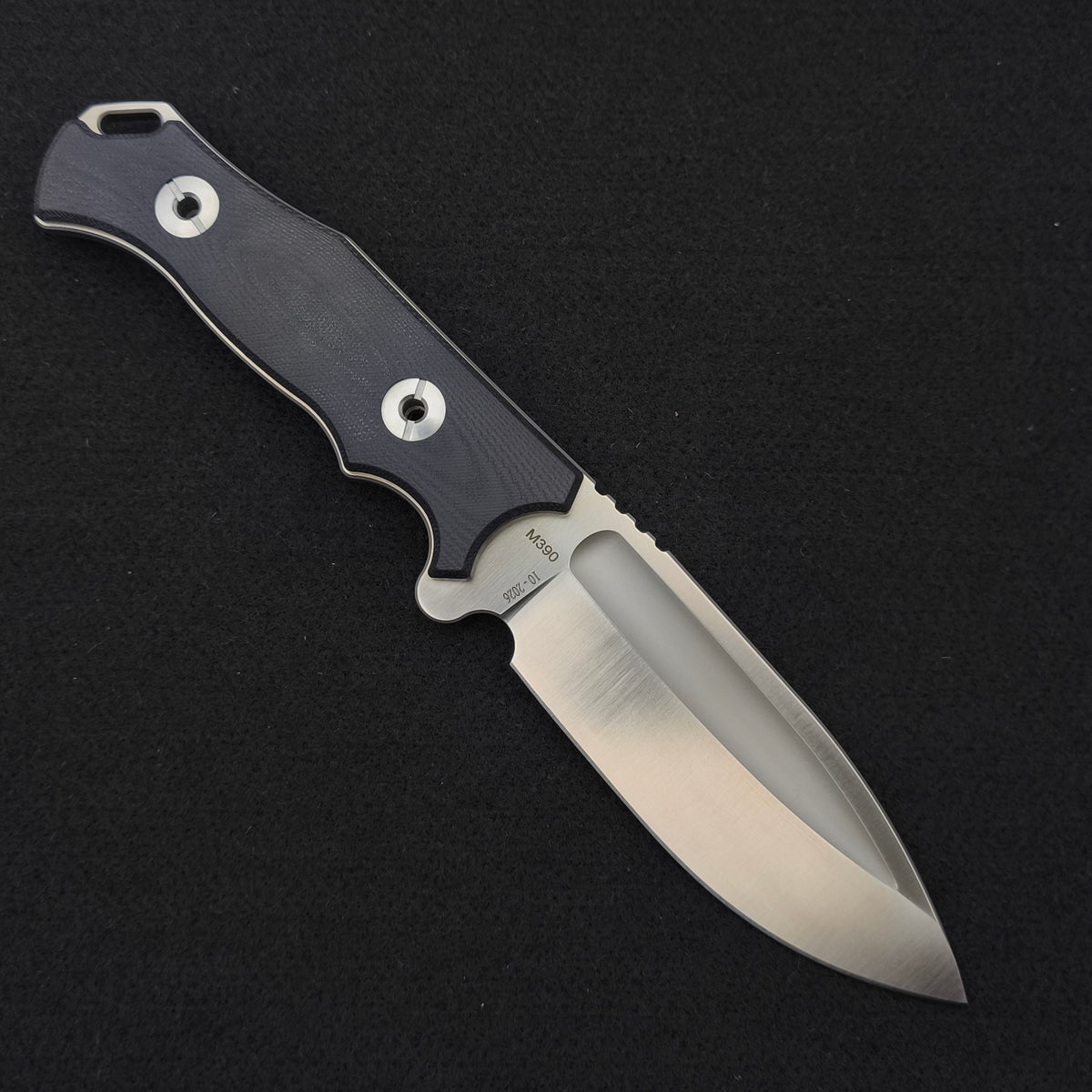 ADV Kudu Hunter Black G10 M390 2