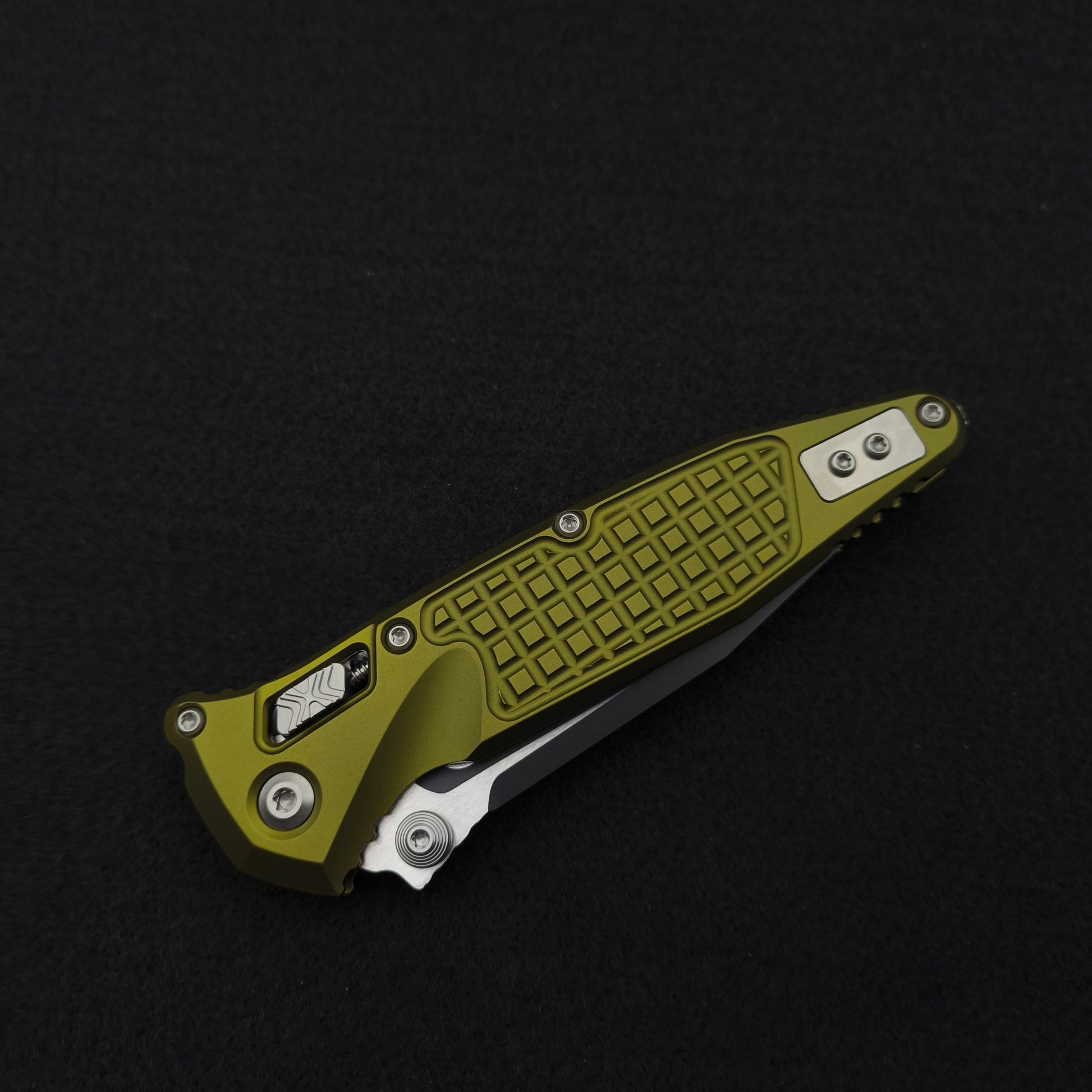 Microtech Knives Socom RAM-LOK S/E Frag OD Green Two-Tone 3