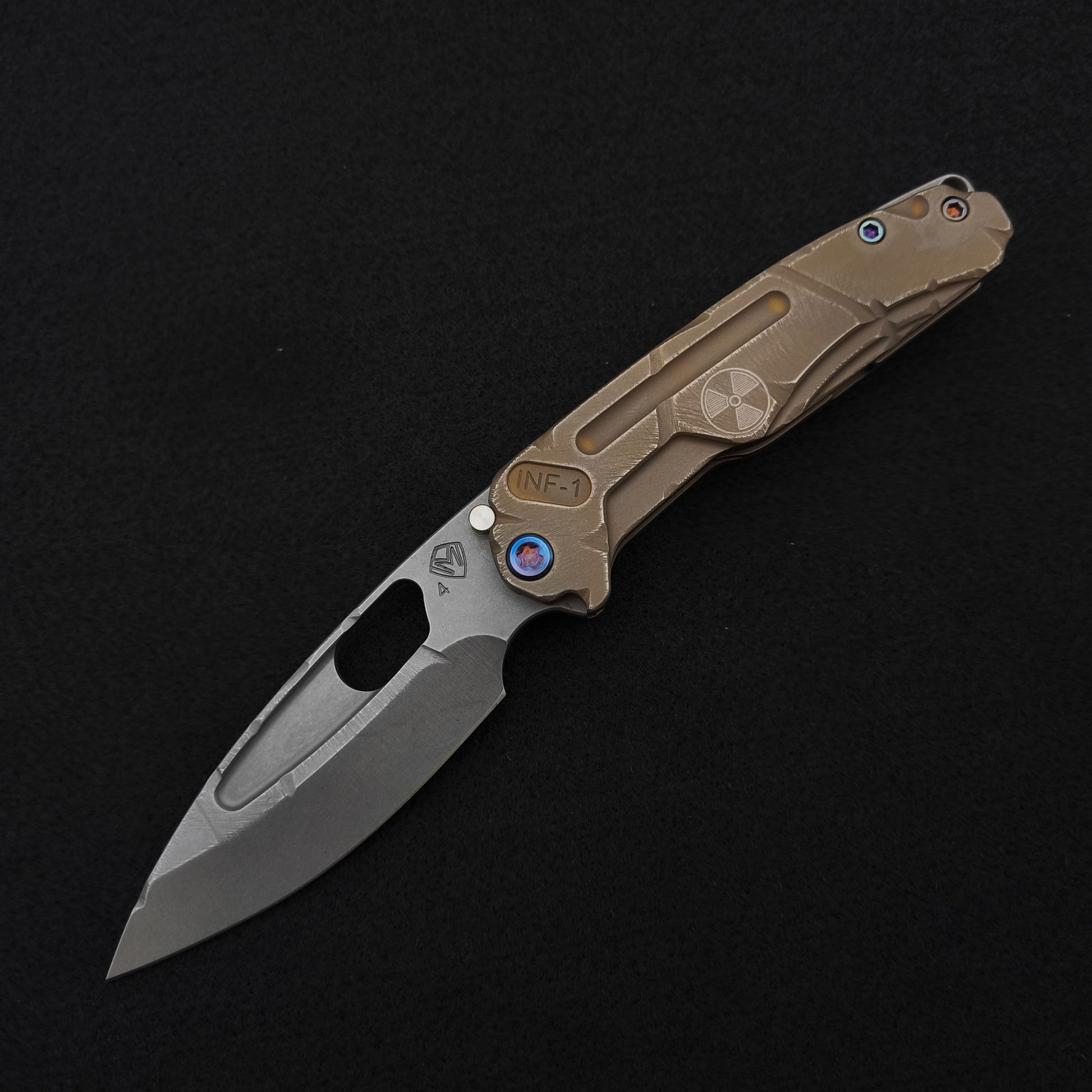 Medford Infraction Framelock, Fallout Finish, Limited Edition 1