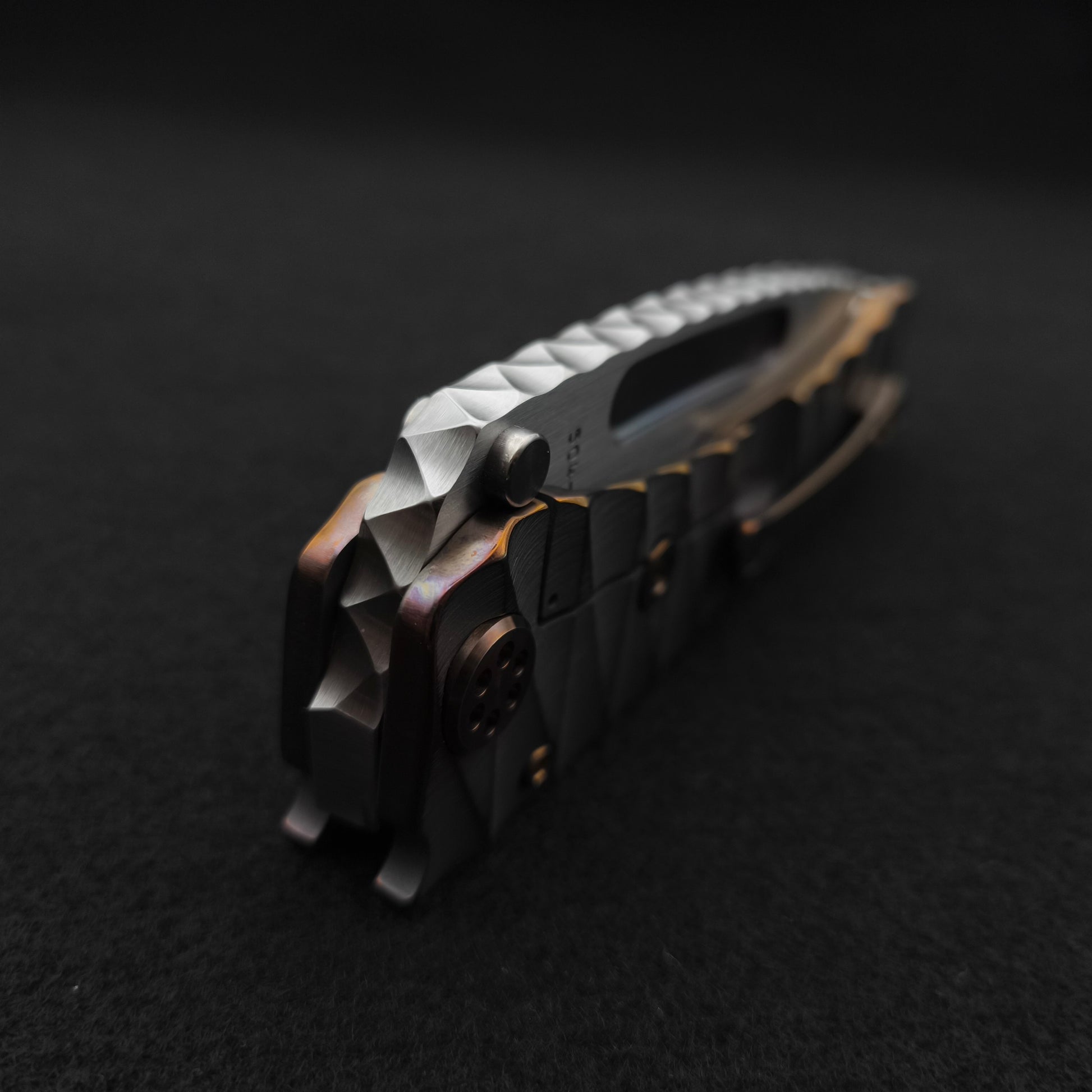 Medford Marauder, Full Size, Jimped Vulcan Tanto, CuRose Lightning 4