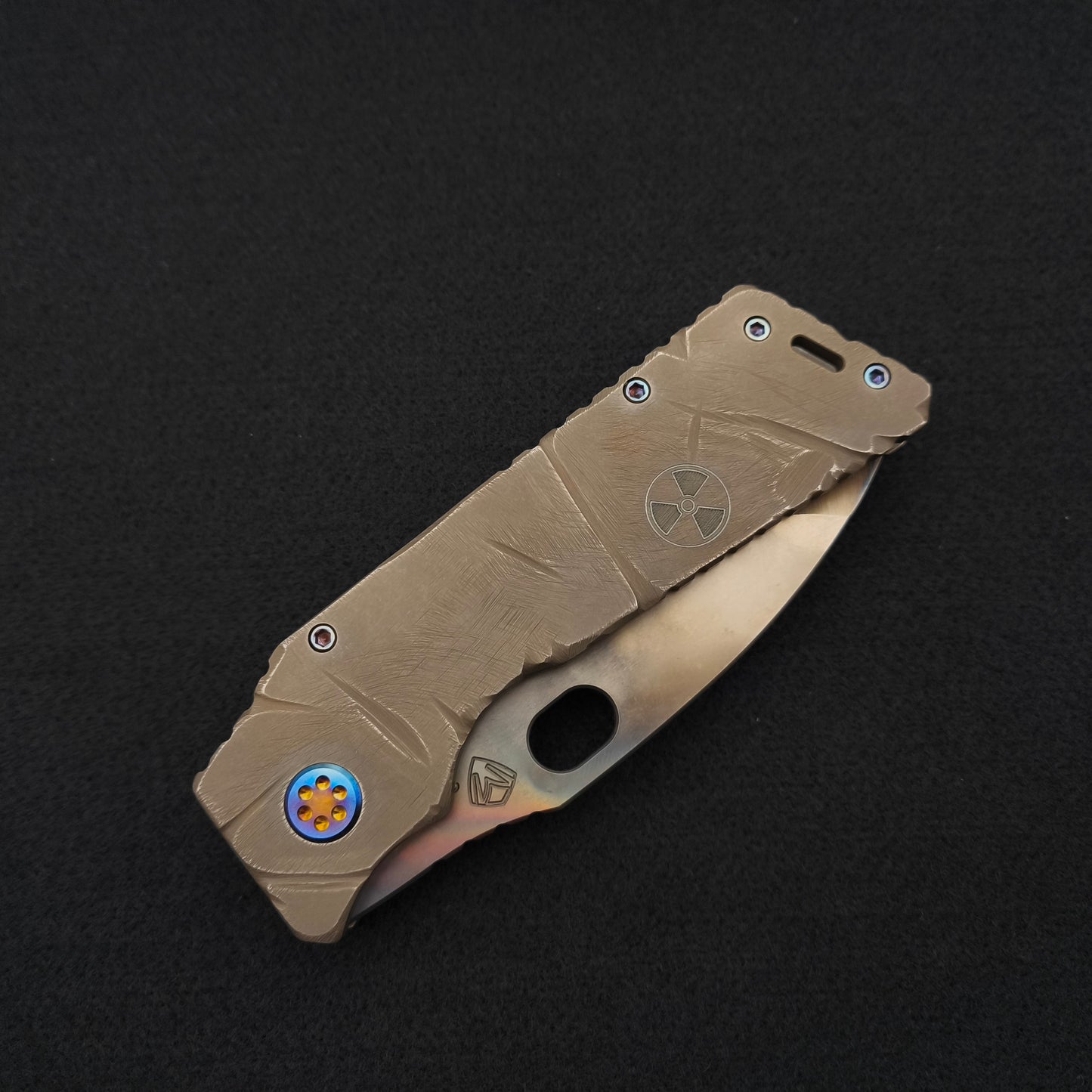 Medford Fat Daddy Vulcan Blade, Fallout Finish, Limited Edition 3