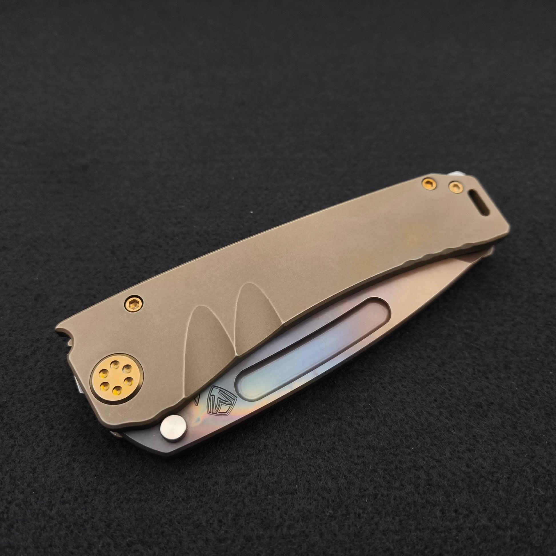 Medford Marauder, Full Size, Vulcan Tanto, Old School Bronze 3