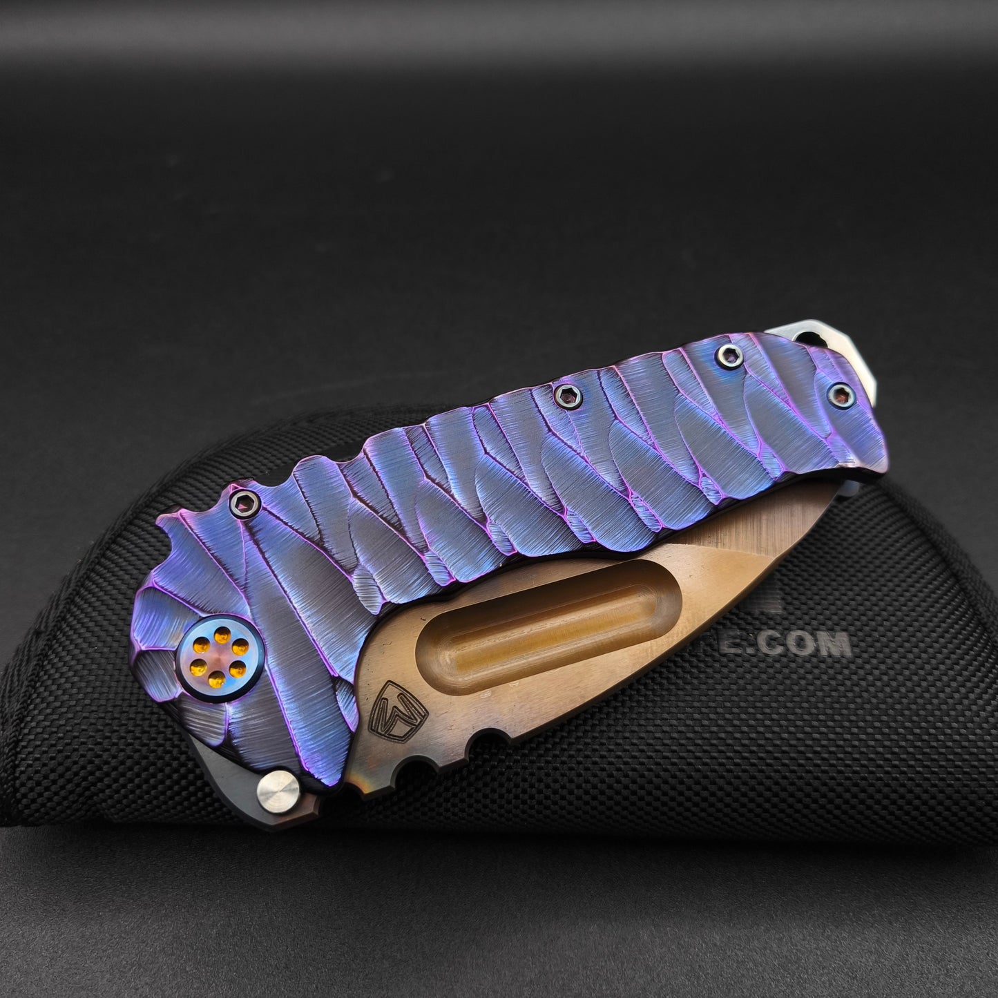 Medford Praetorian Ti, Vulcan Blade, Violett Twisted Predator