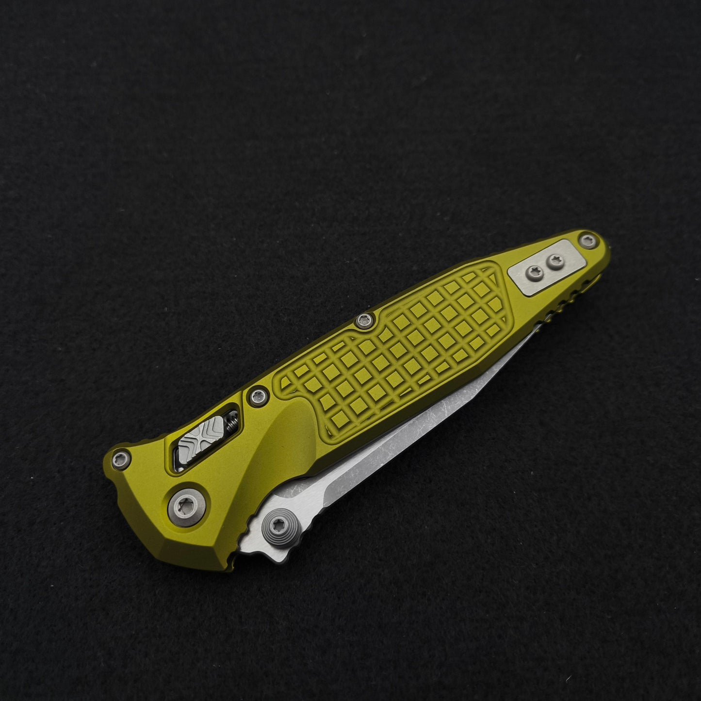 Microtech Knives Socom RAM-LOK S/E Frag OD Green Apocalyptic