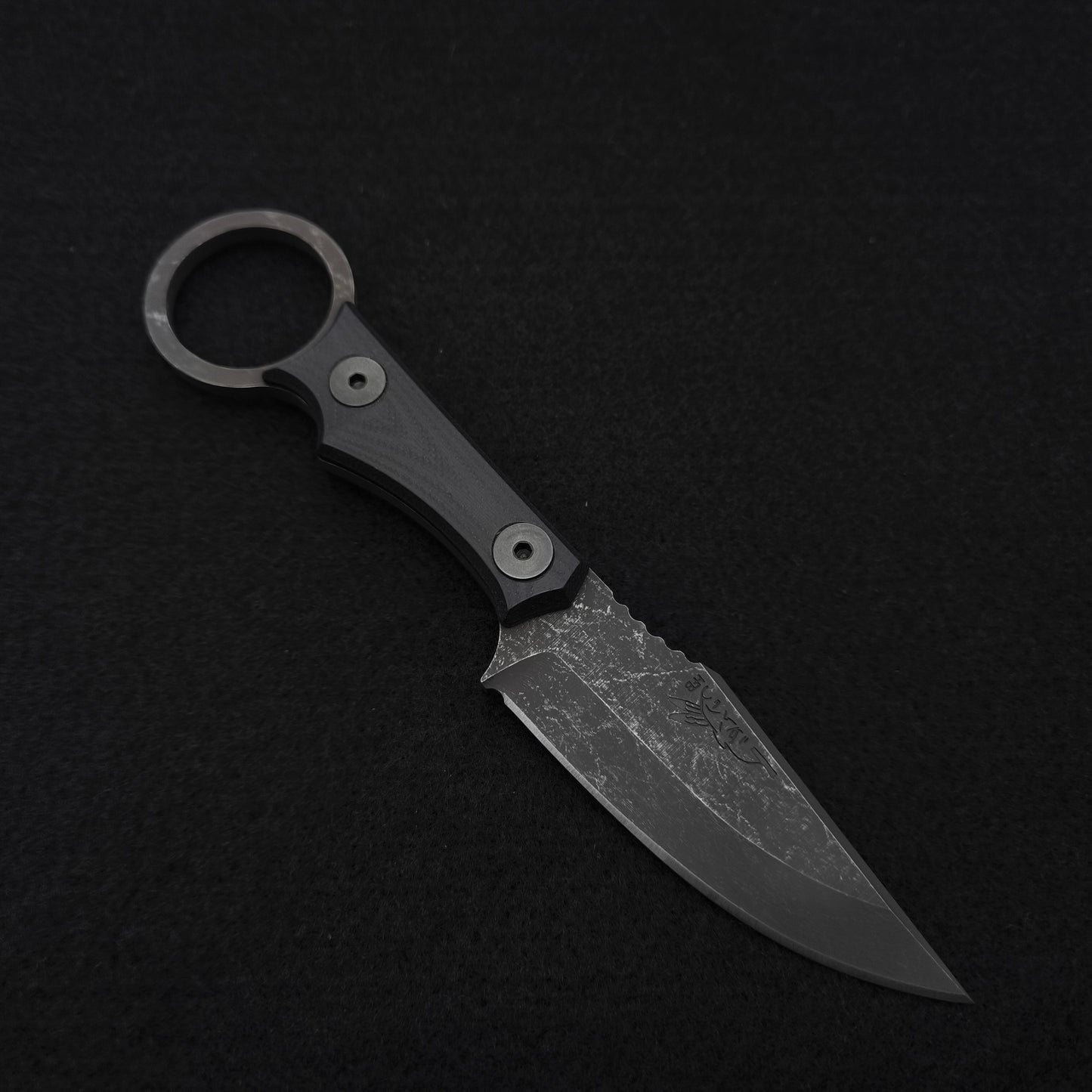Half Face Blades Jaq, Black G10 1