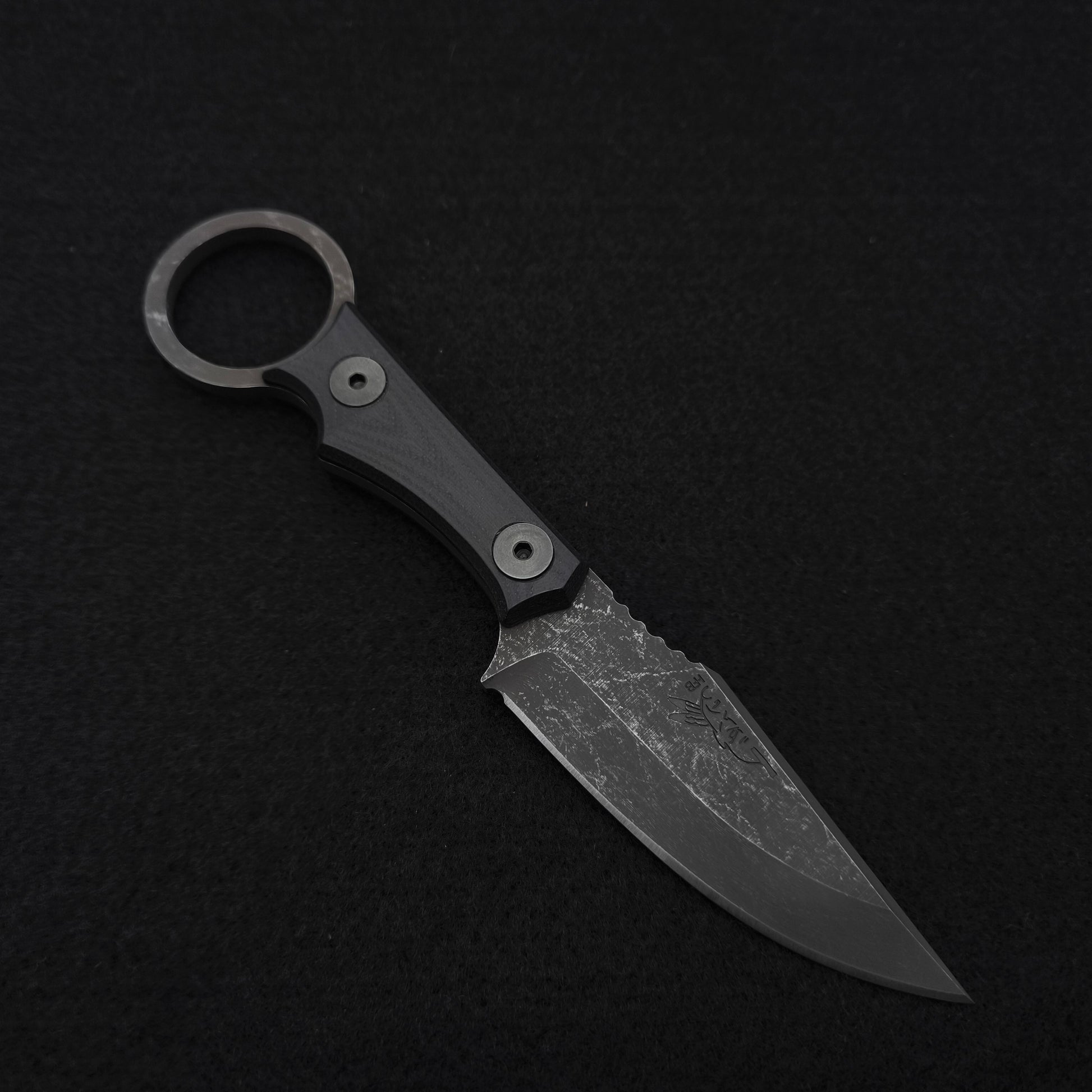 Half Face Blades Jaq, Black G10 1
