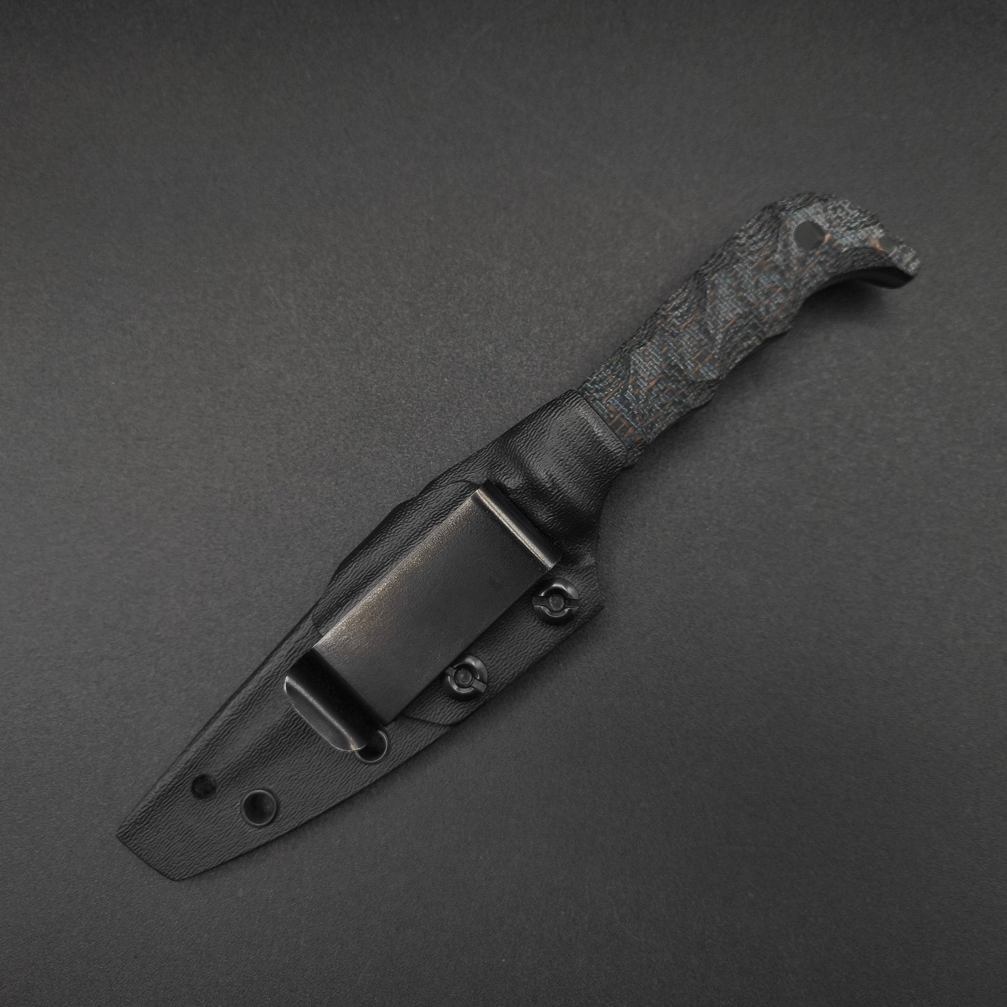 Half Face Blades Senator Kamari Burlap Micarta 4