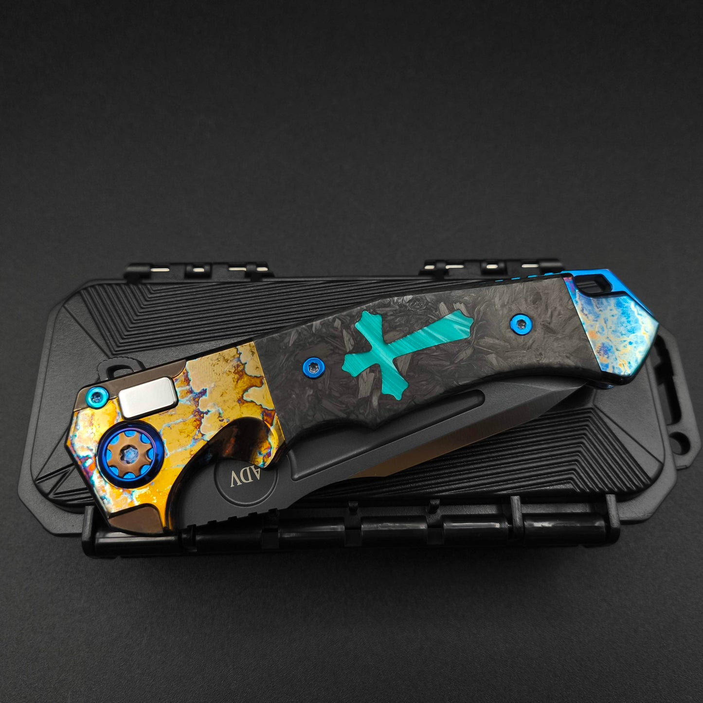ADV Ronin Acid Rain, Carbon Fiber with Teel Cross 3