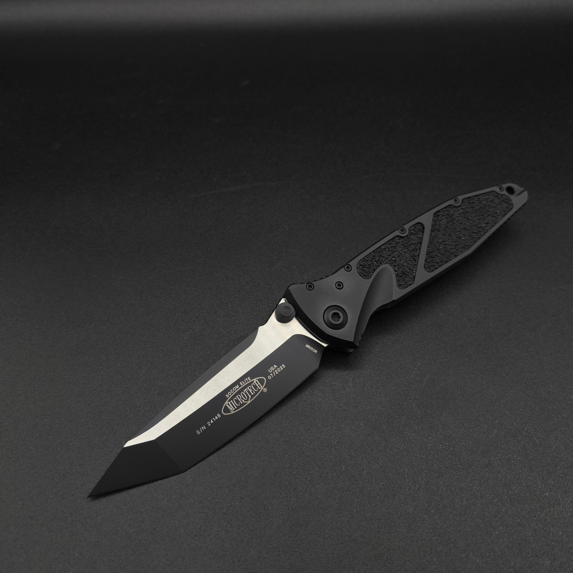 Microtech Knives Socom Elite T/E Black Duo-Tone 1
