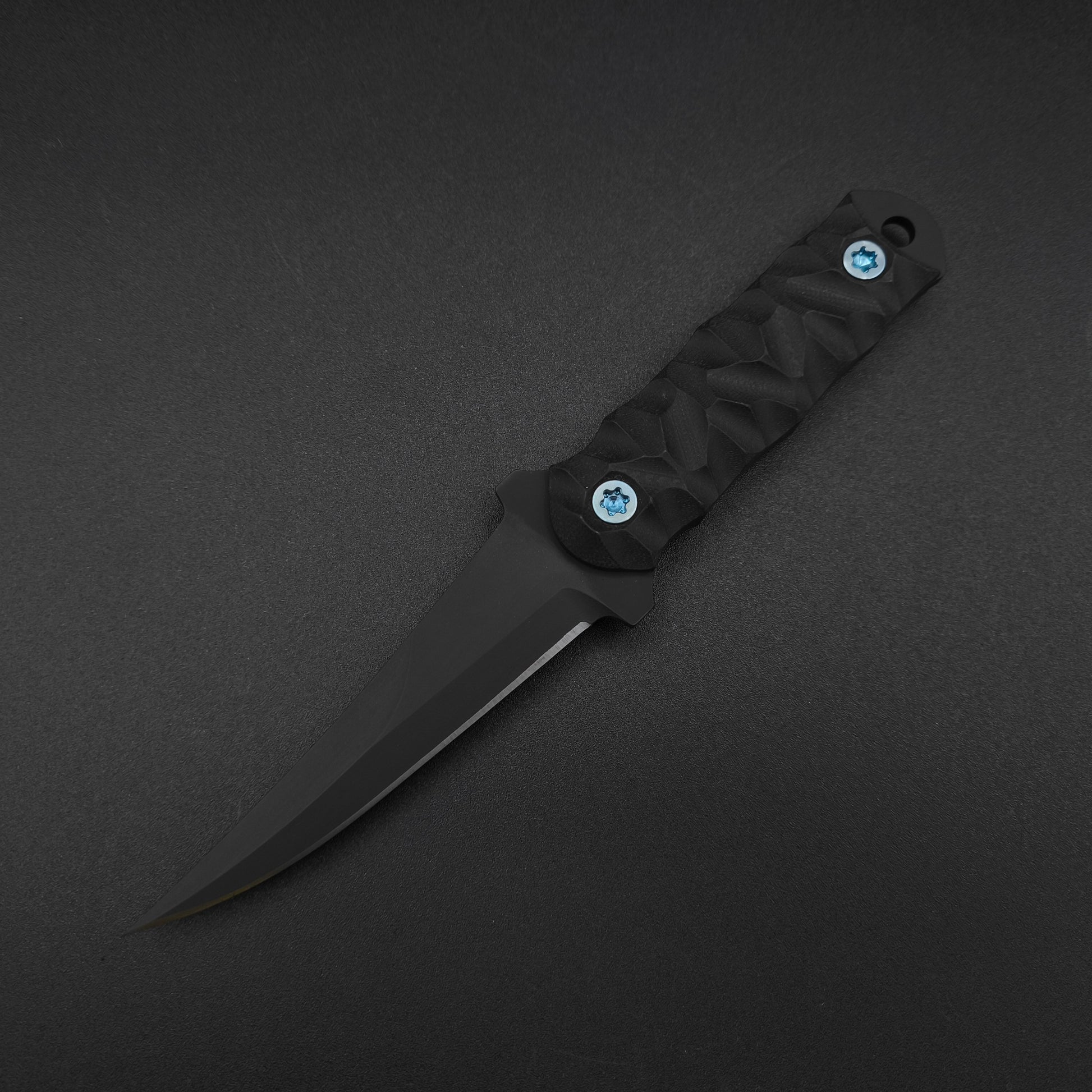 Half Face Blades Combat Filet Black G10, Armor Black 2